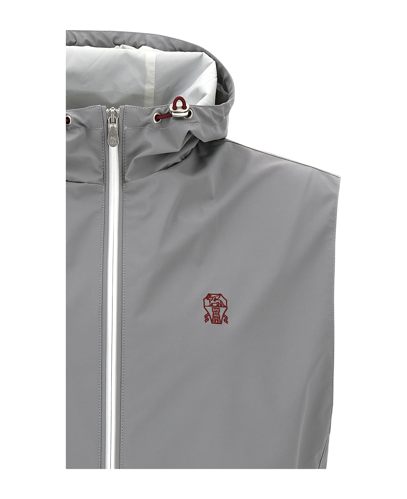 Brunello Cucinelli Water-repellent Vest - Gray