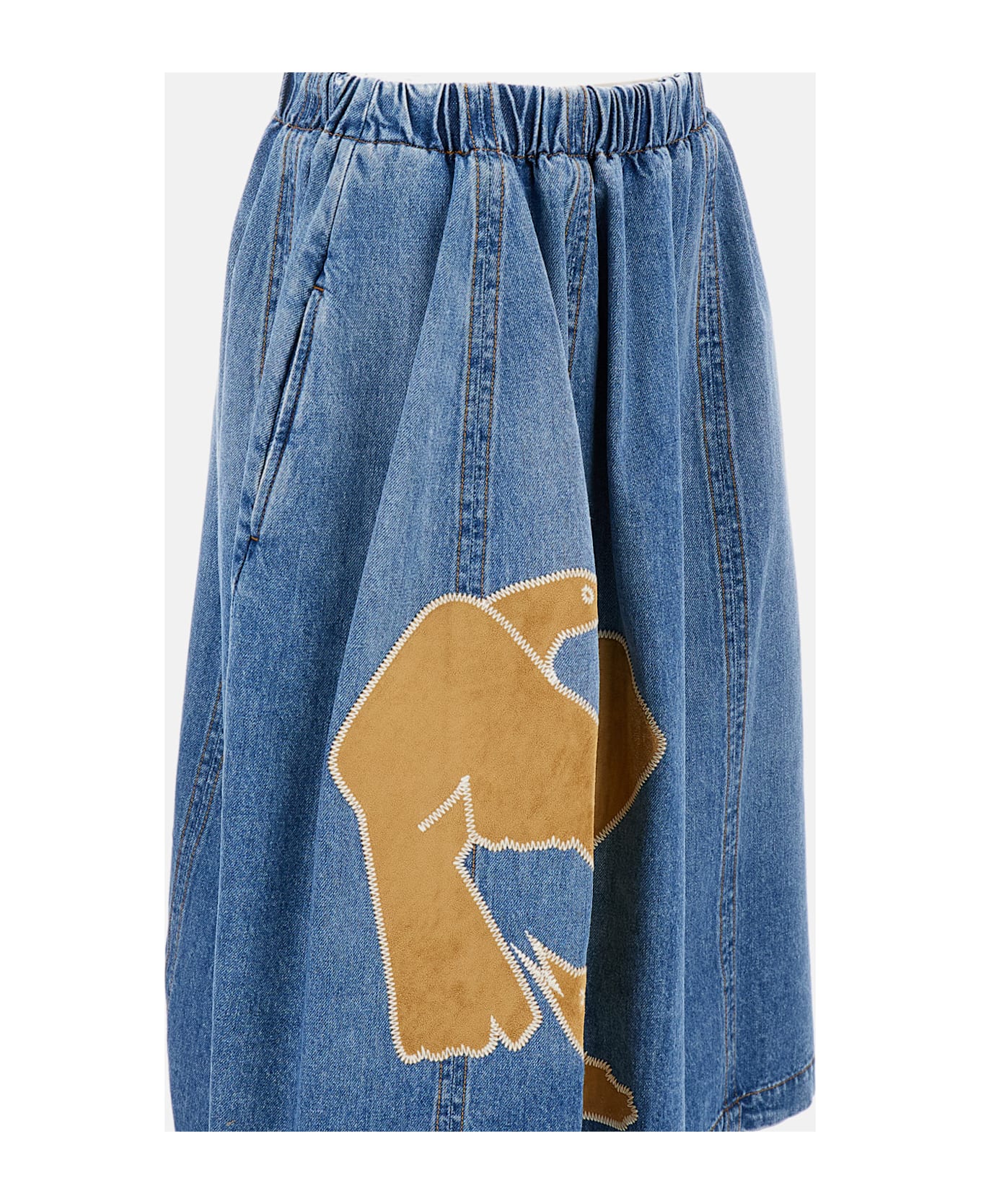 Marni Midi Skirt - Clear Blue