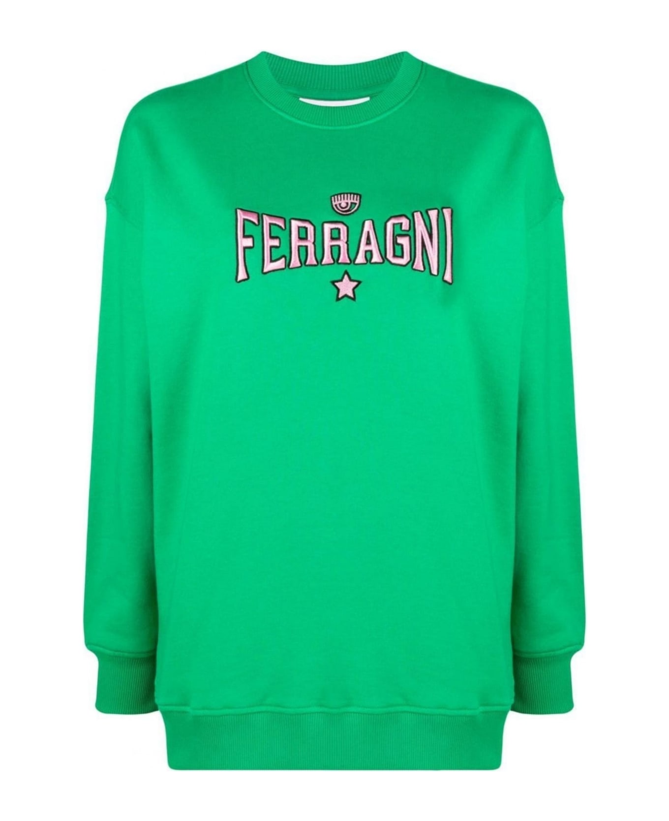 Chiara Ferragni Sweaters Green - Green フリース