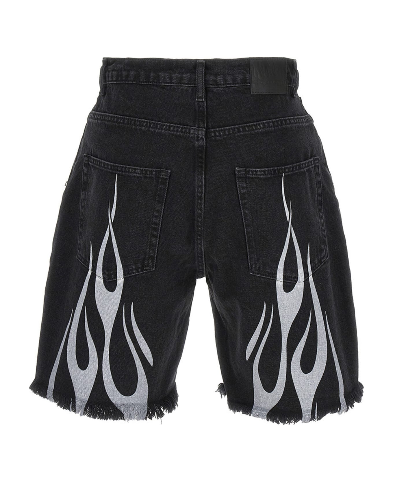 Vision of Super Printed Denim Bermuda Shorts - Black ショートパンツ