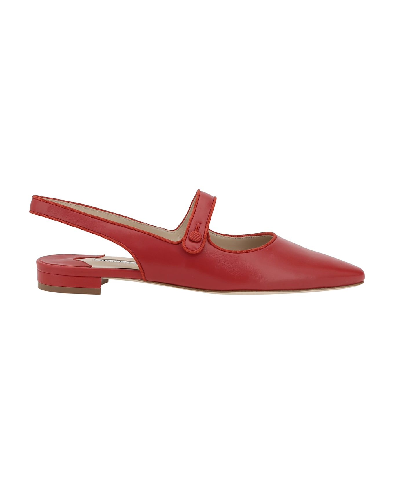 Manolo Blahnik Campariflatsli Ballerinas