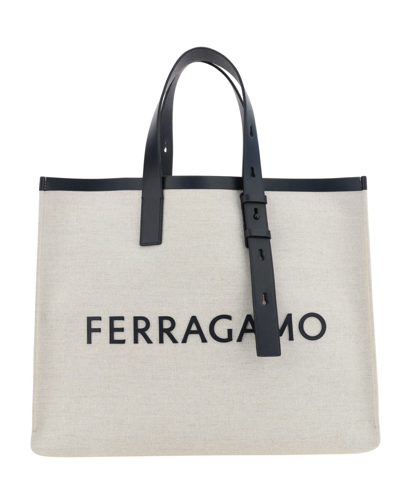 Ferragamo Shopping Bag - Nero