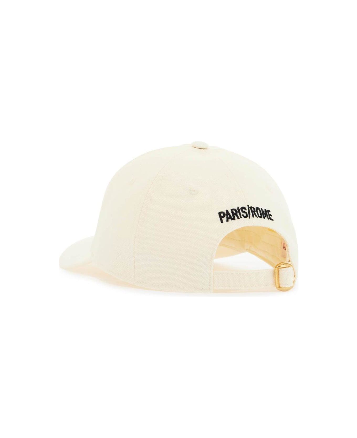 Valentino Garavani Chez Curved Peak Baseball Cap - White