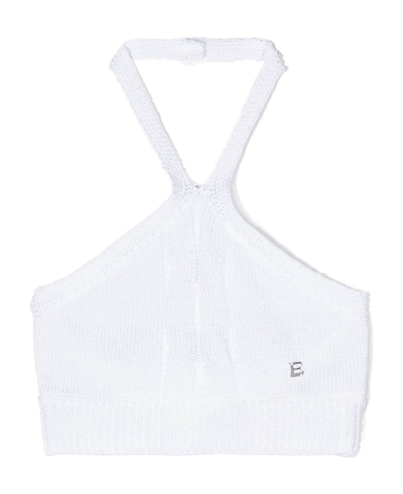 Ermanno Scervino Top White - White Tシャツ＆ポロシャツ