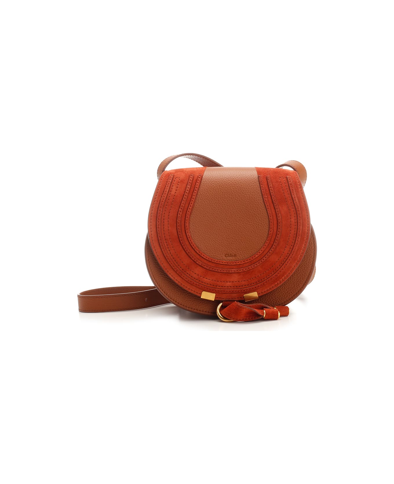 Chloé 'marcie' Shoulder Bag - Leather Brown