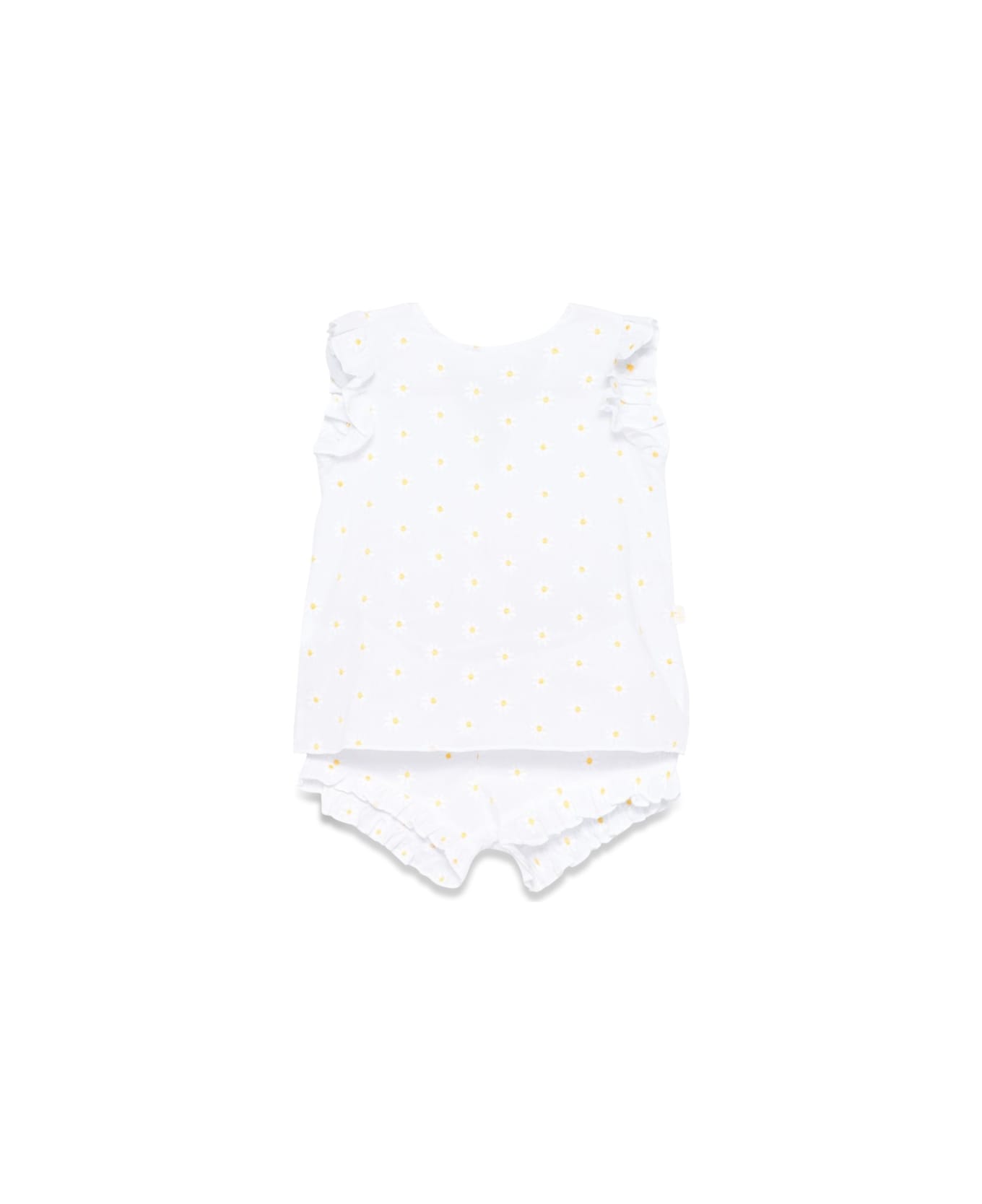 Il Gufo White Two-piece Suit - WHITE
