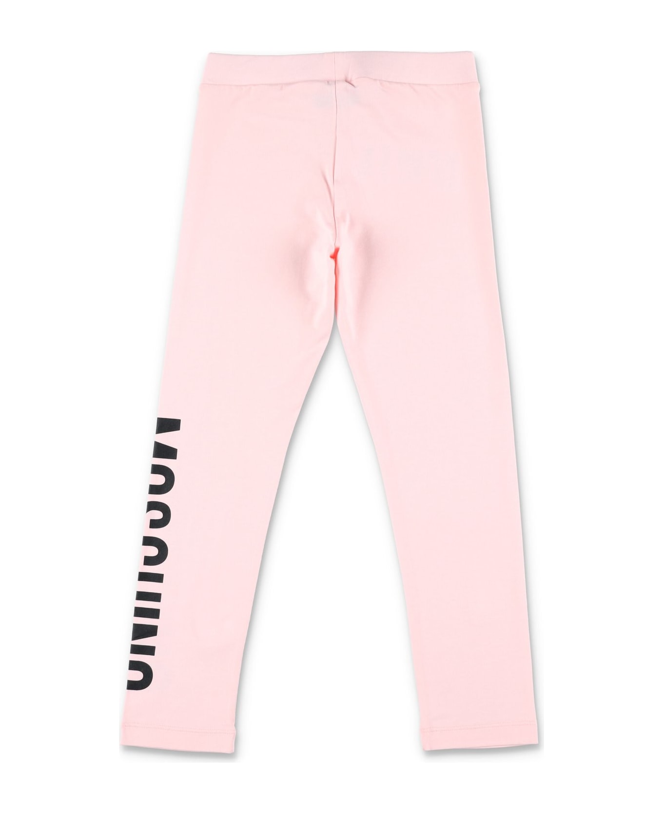 Moschino Logo-printed Stretch Leggings - Rosa