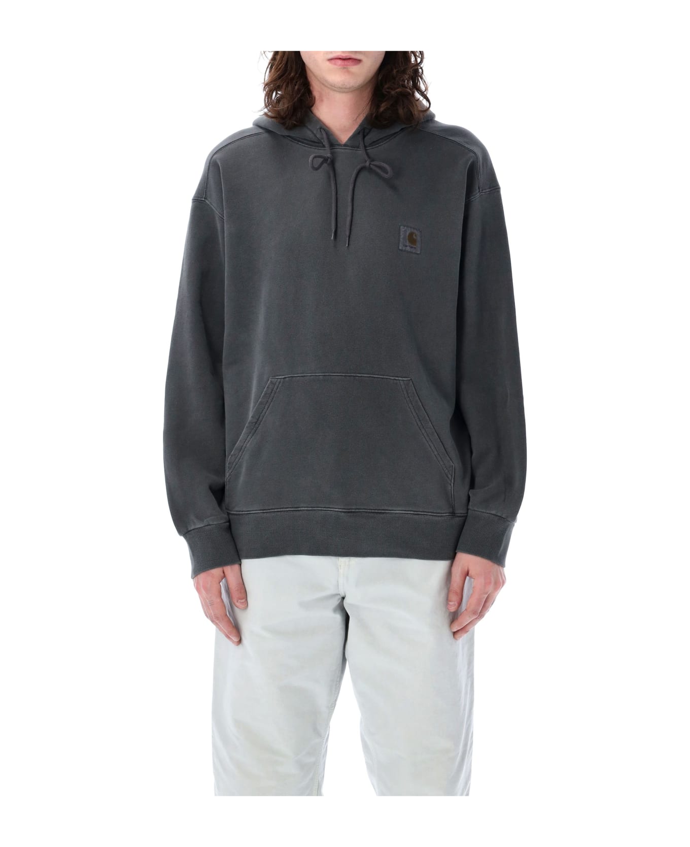 Carhartt Nelson Hoodie - CHARCOAL GARMENT DYED