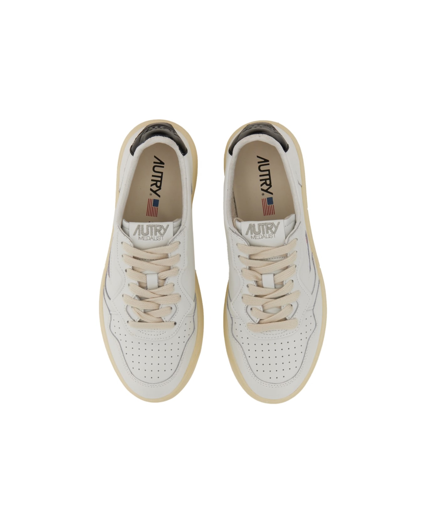 Autry Medalist Low Sneaker - WHITE