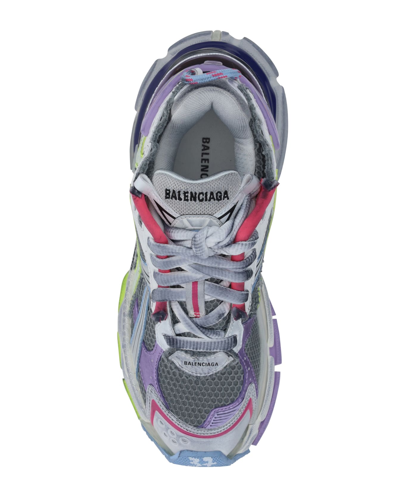 Balenciaga Runner Mesh Sneakers - MultiColour