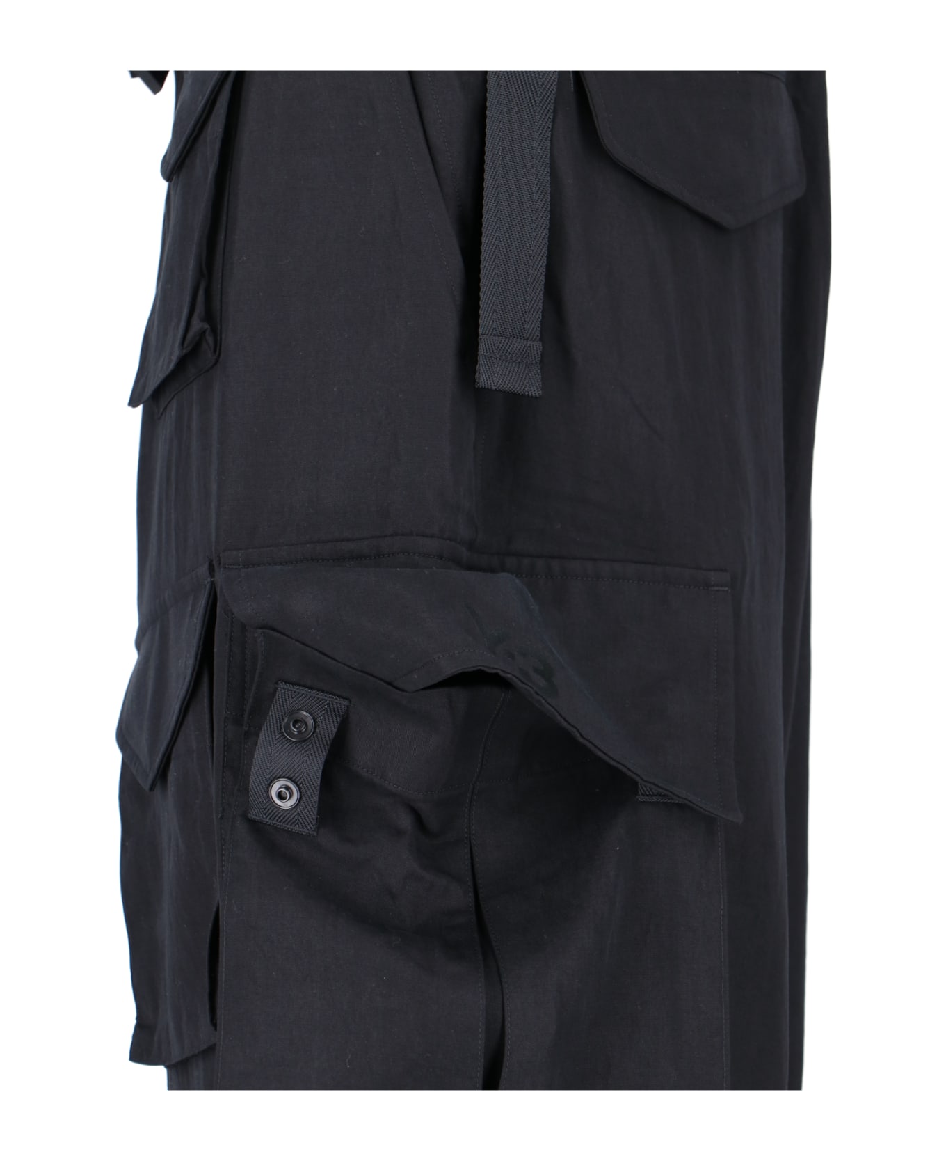 Y-3 'pn' Cargo Pants - Black