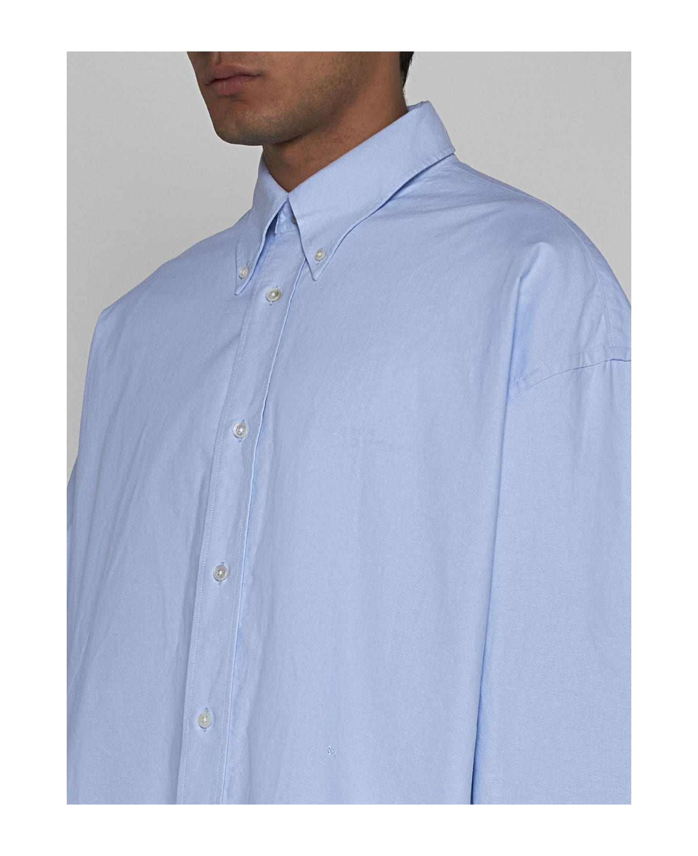 Studio Nicholson Ruskin Cotton Shirt - LIGHT BLUE シャツ