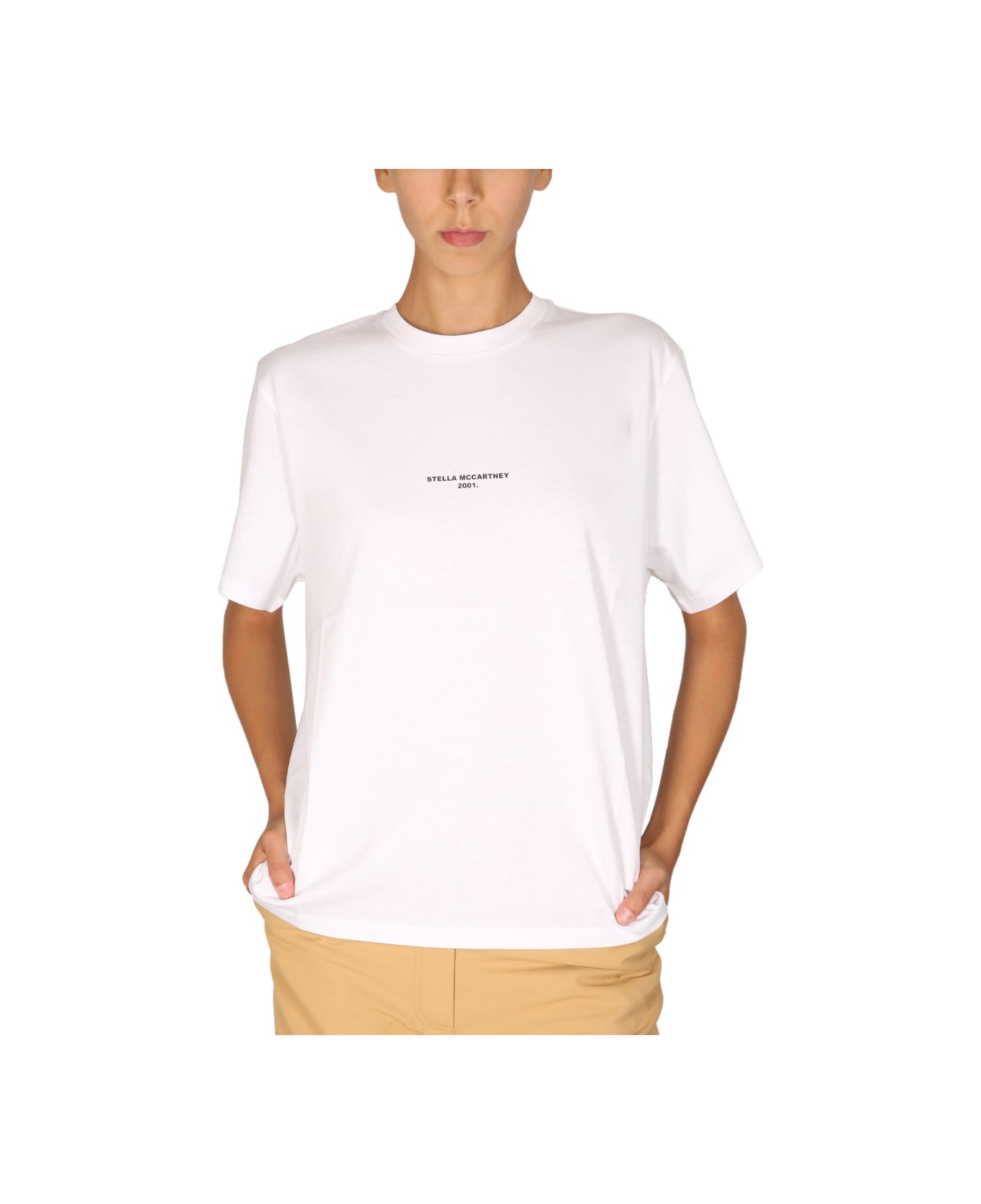 Stella McCartney Crewneck T-shirt - WHITE