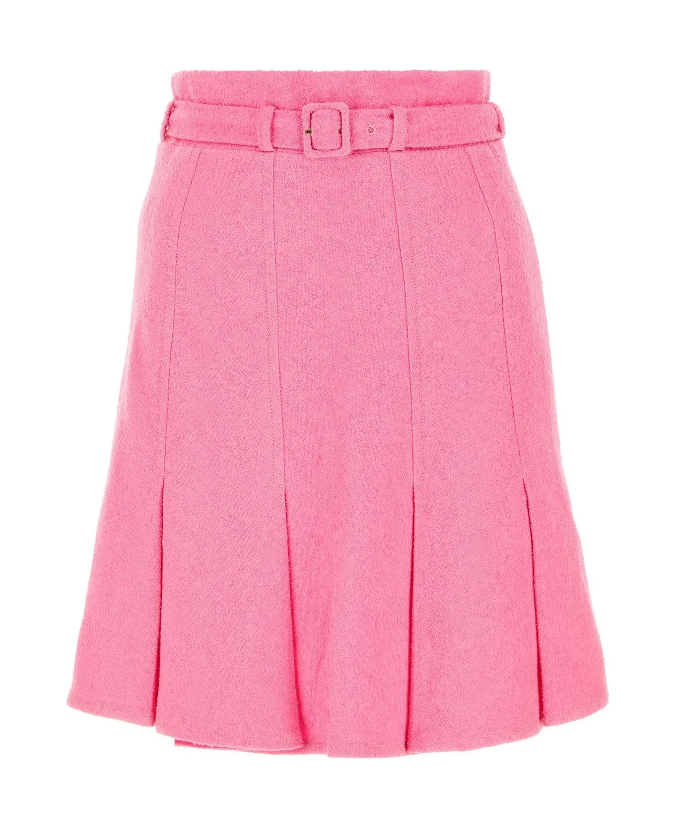 Patou Pink Bouclé Skirt - 453B
