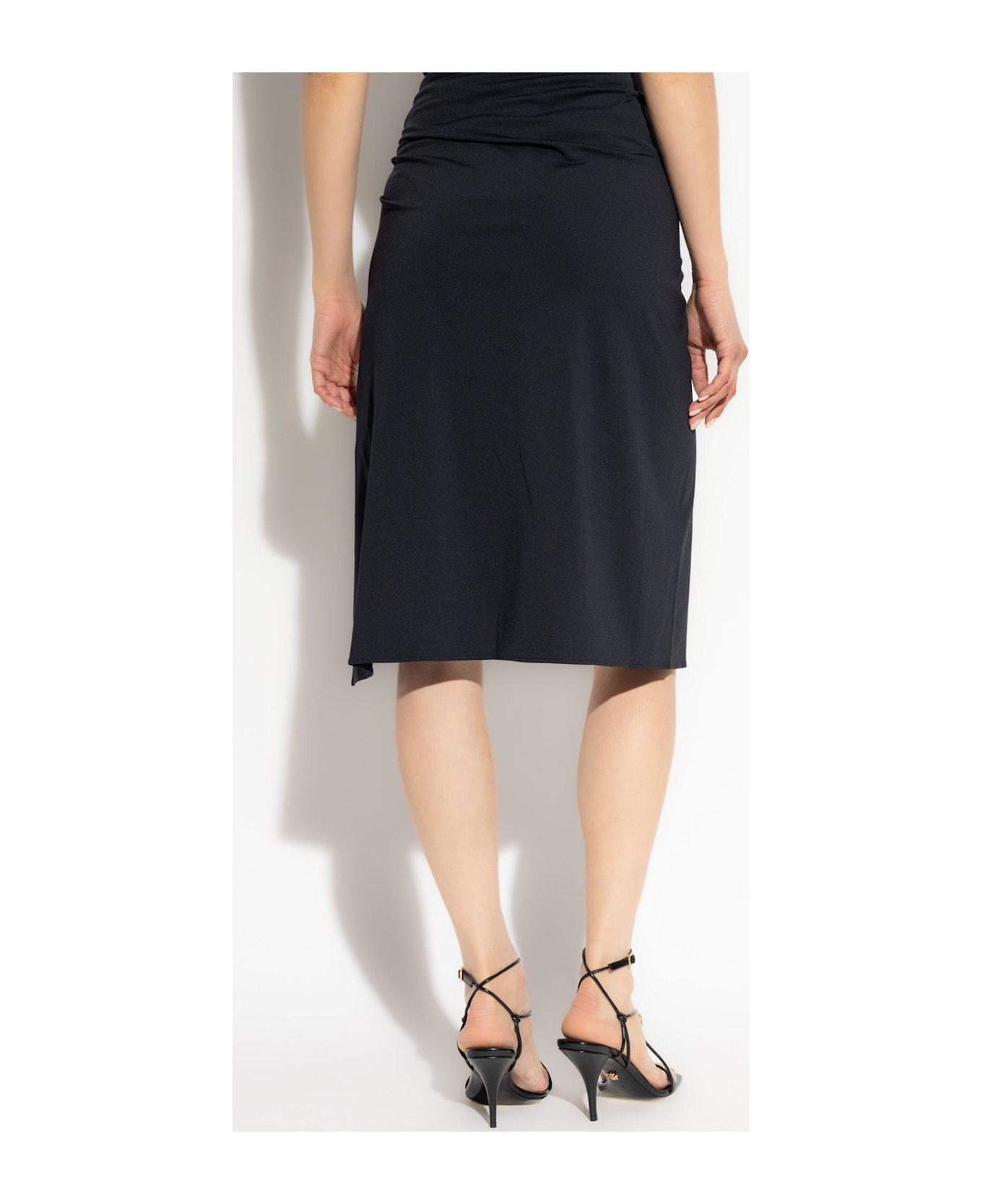 Versace Beach Sarong - BLACK