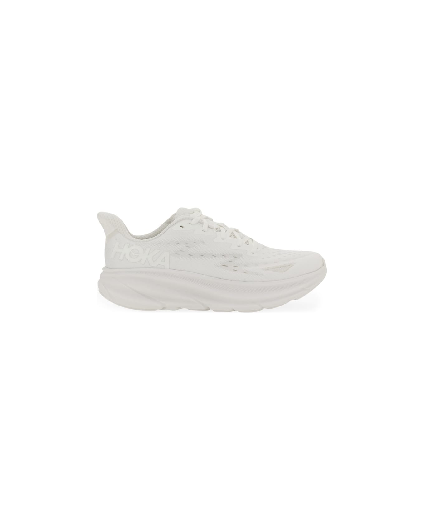 Hoka Clifton 9 Sneaker - WHITE スニーカー