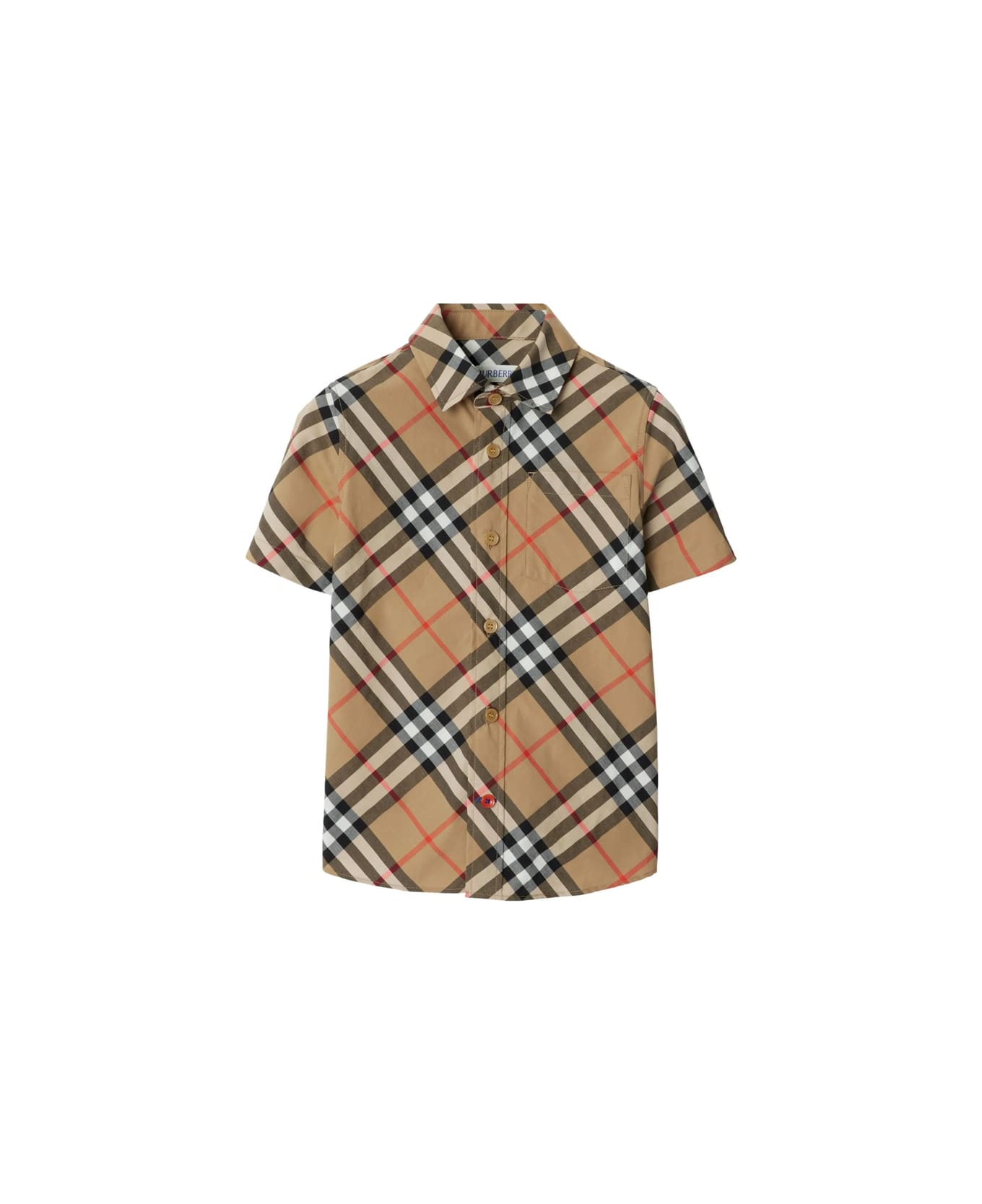 Burberry Shirt - BROWN/BLACK