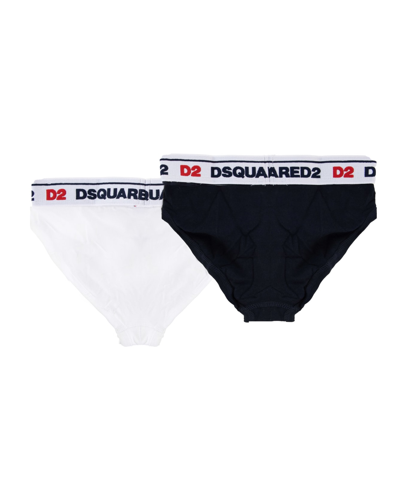 Dsquared2 Pack Of 2 Stretch Jersey Slip - Multicolor