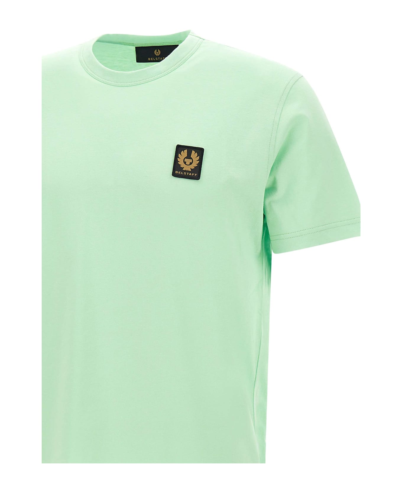 Belstaff Cotton T-shirt - GREEN