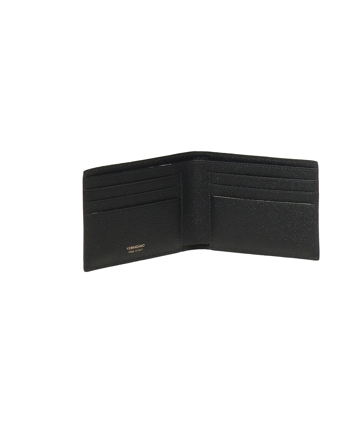 Ferragamo Gancini Wallet - Black