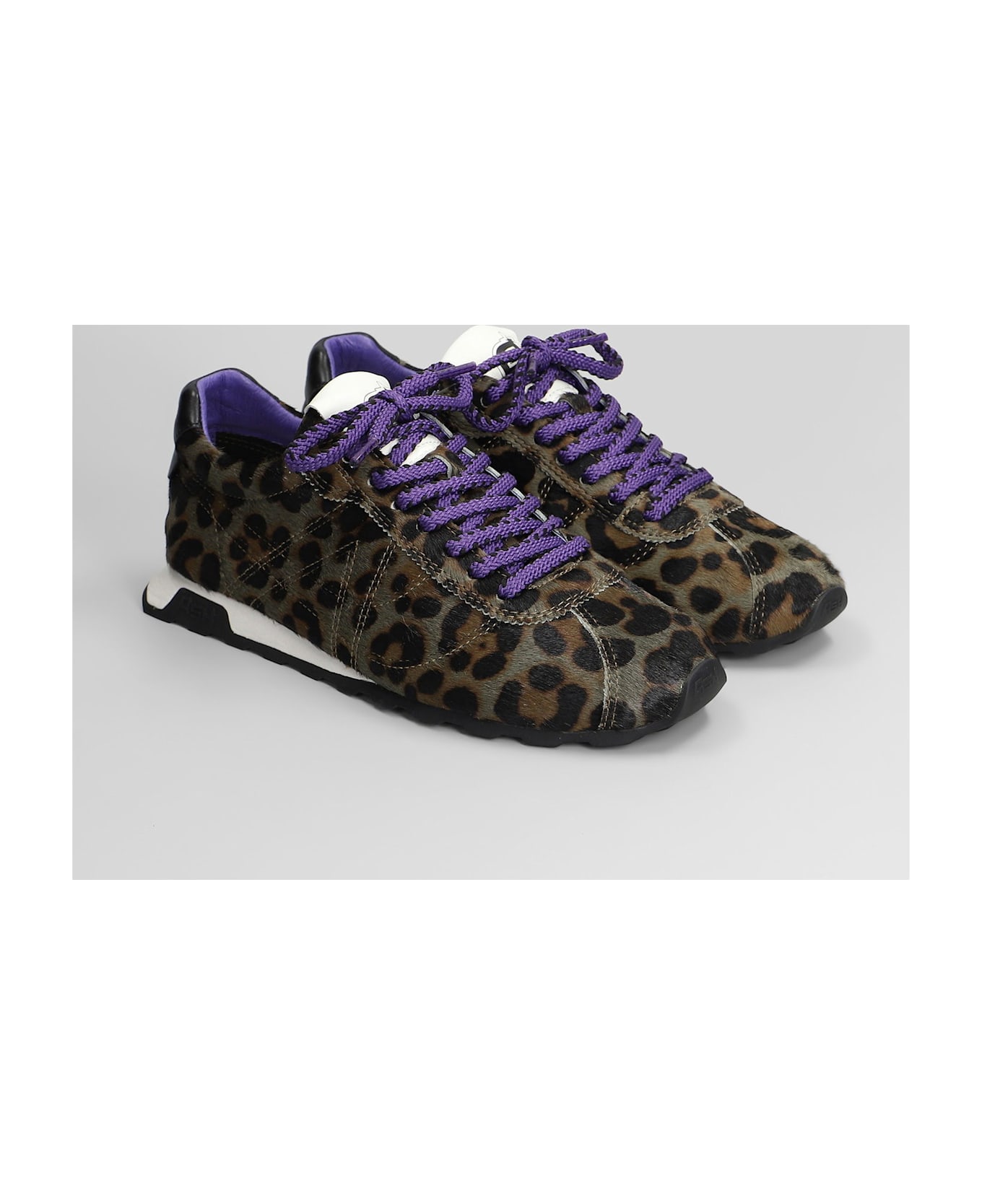 Ash Kill Bill Sneakers In Animalier Pony Skin - Animalier