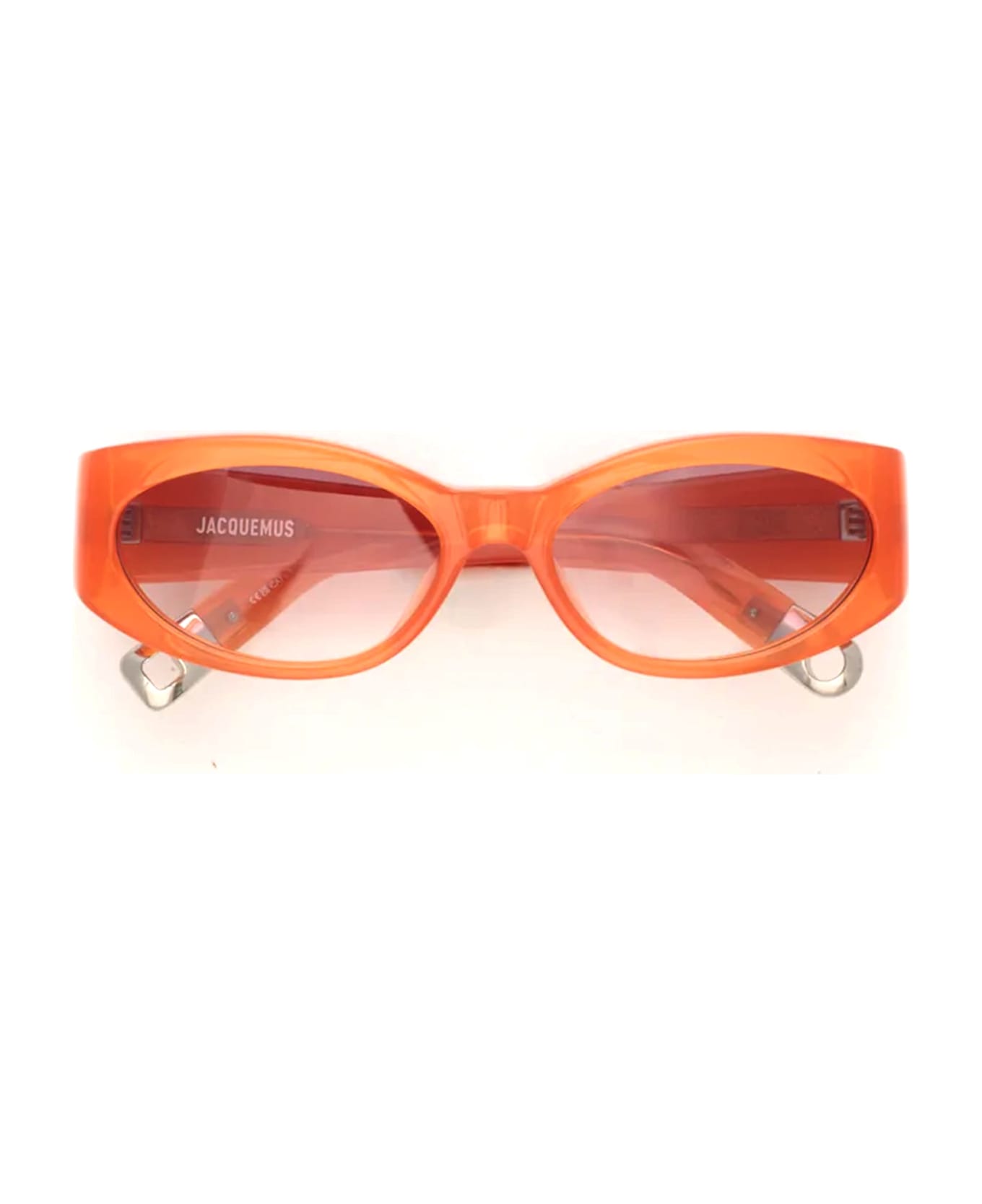 【送料&関税込】Jacquemus Ovalo - Amber / Rose Lens Sunglass Jacquemus Ovalo - Amber / Rose Lens Sunglasses | italist