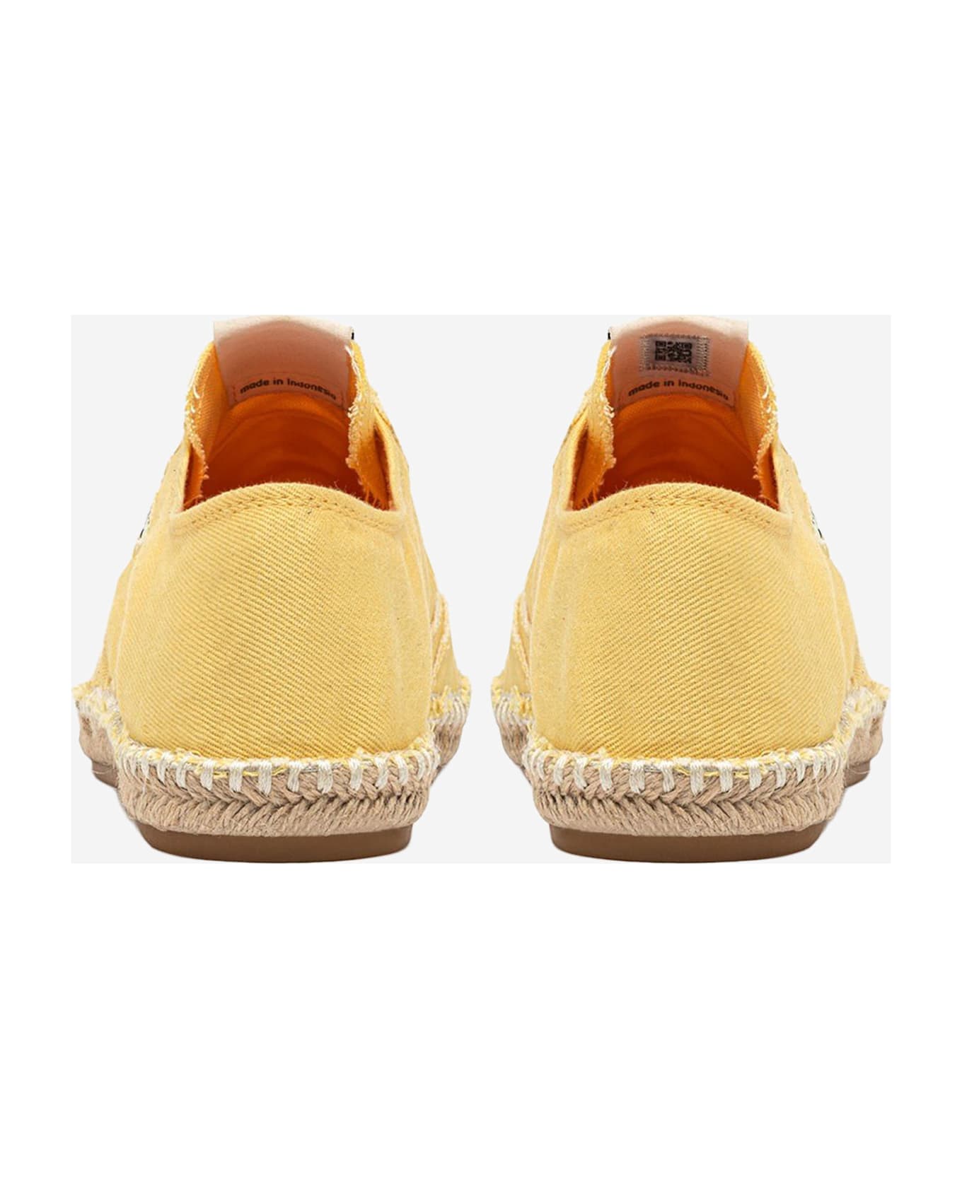 Autry Espadrilles Sandy In Cotton - Yellow