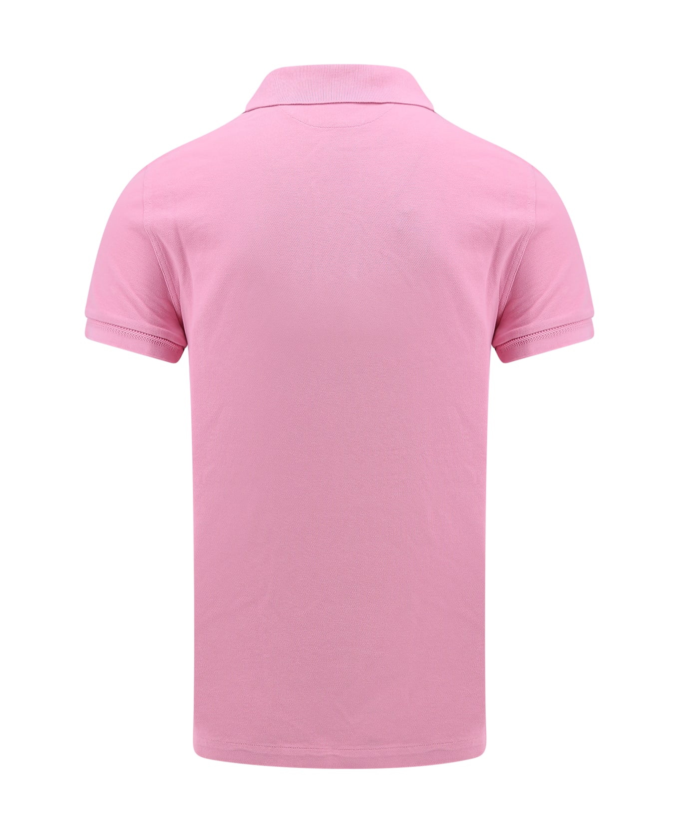Tom Ford Pink Short-sleeves Polo In Cotton Piquet Jersey Man - Pink ポロシャツ