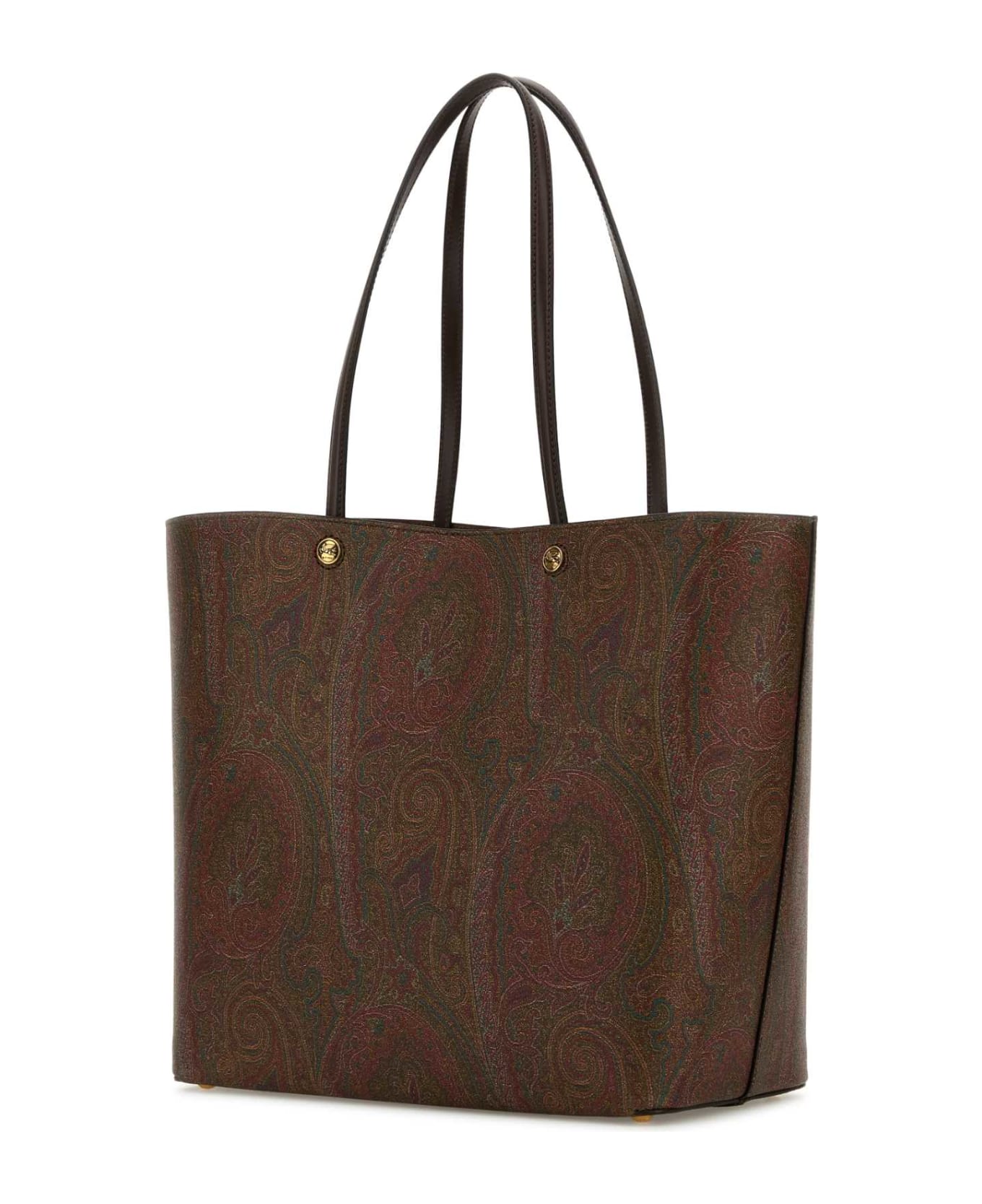 Etro Printed Canvas Medium Essential Shopping Bag - M0019