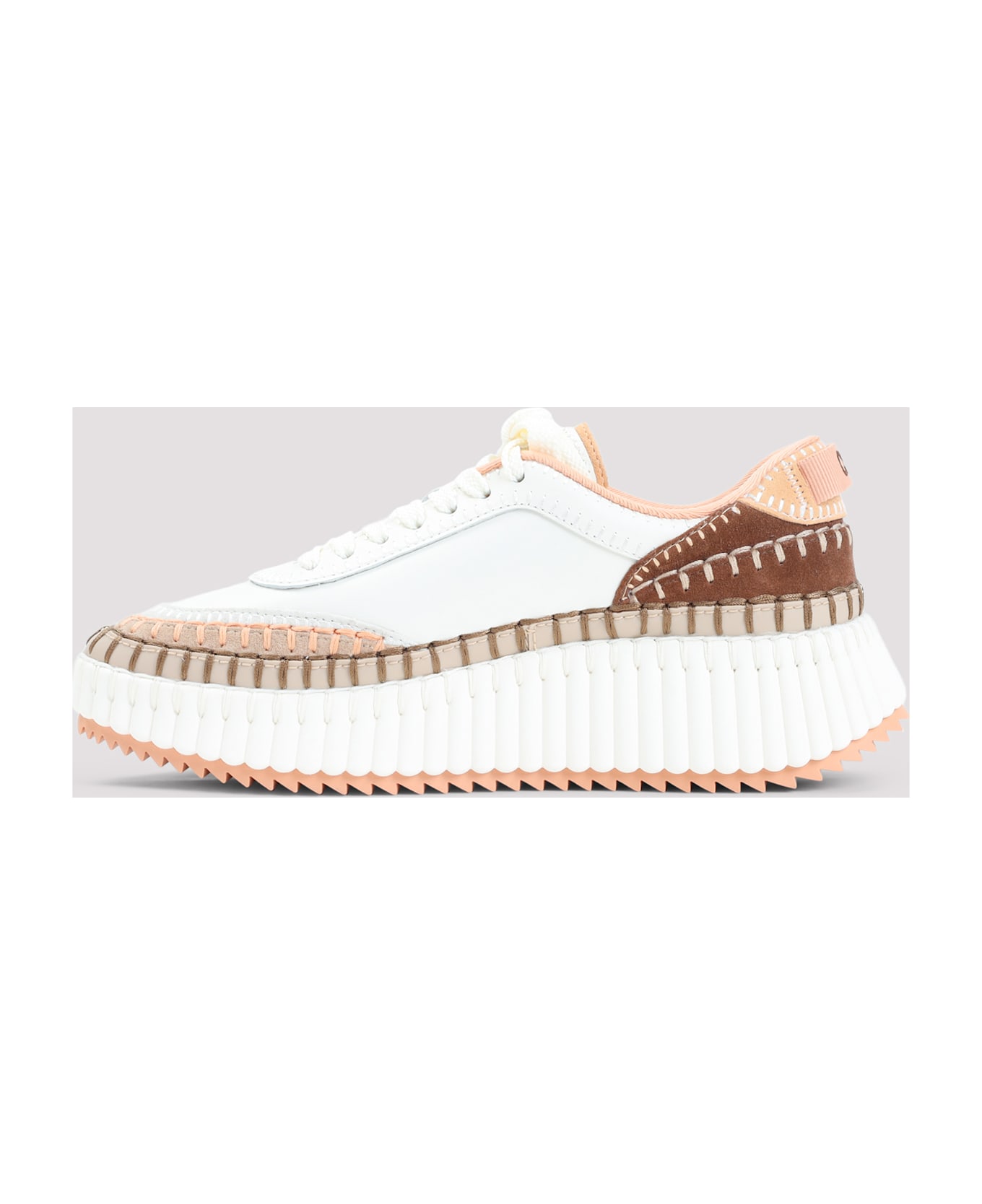 Chloé Nama Sneakers - Sepia Peach