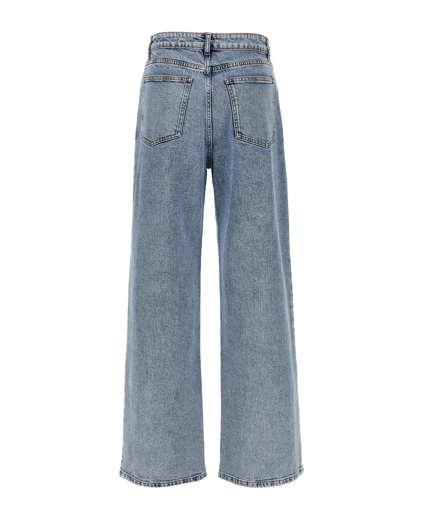 デニム・ジーパン FABIANA FILIPPI SS25 Diamond thread jeans (PAD275F357 L369) Fabiana filippi Diamond thread jeans available on julian