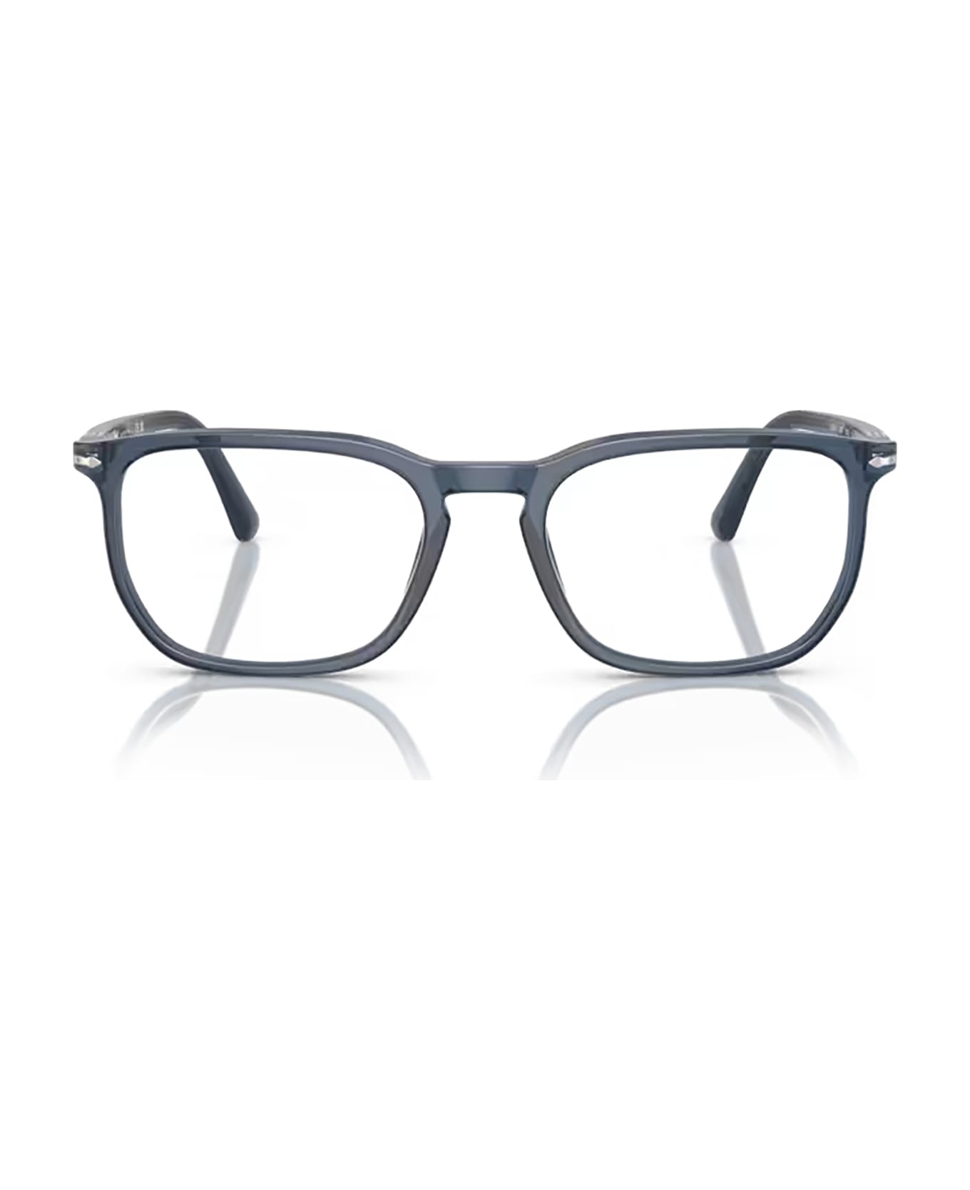 Persol Po3339v Transparent Blue Glasses - Transparent Blue アイウェア