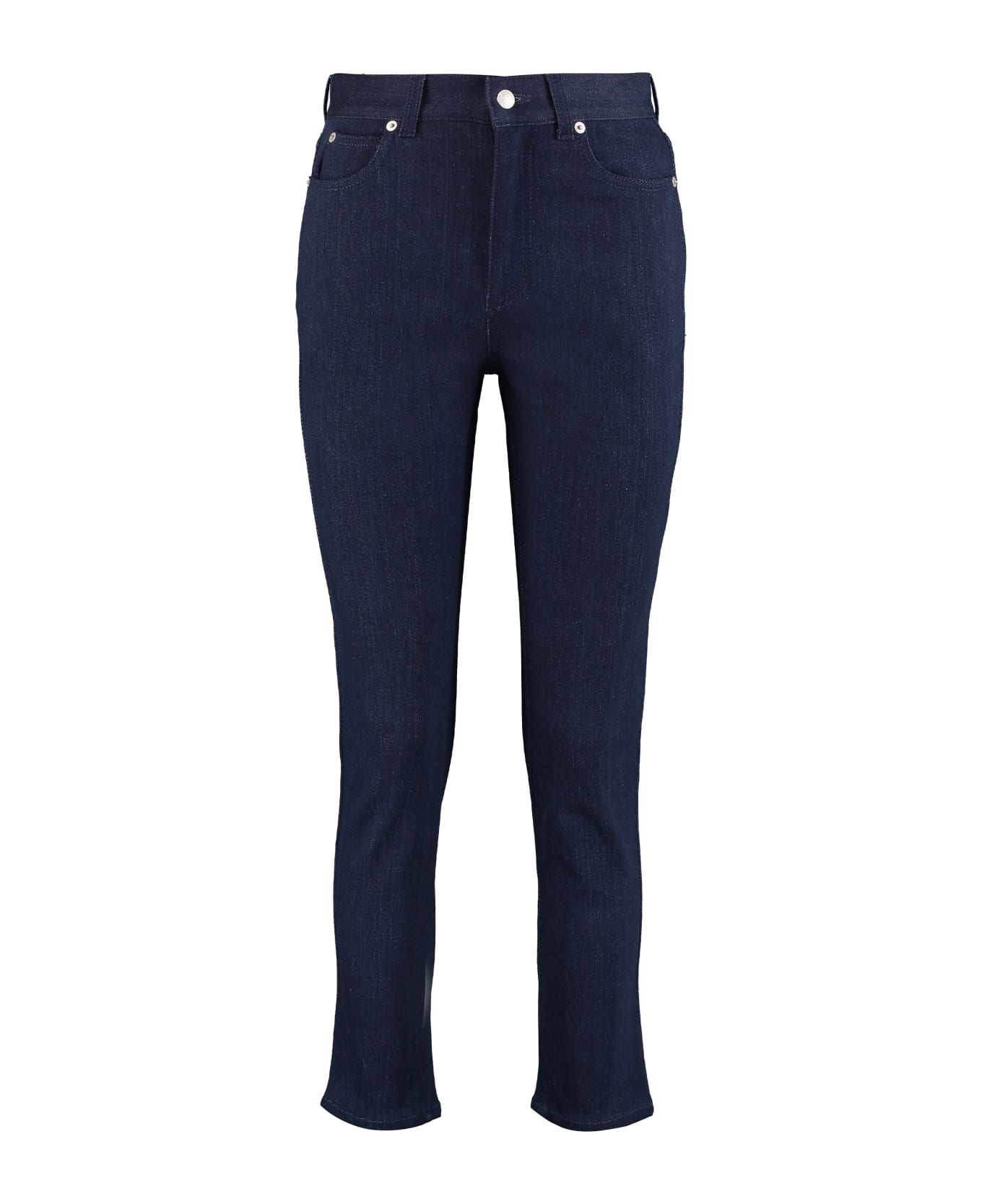 Alexander McQueen 5-pocket Straight-leg Jeans - blue デニム