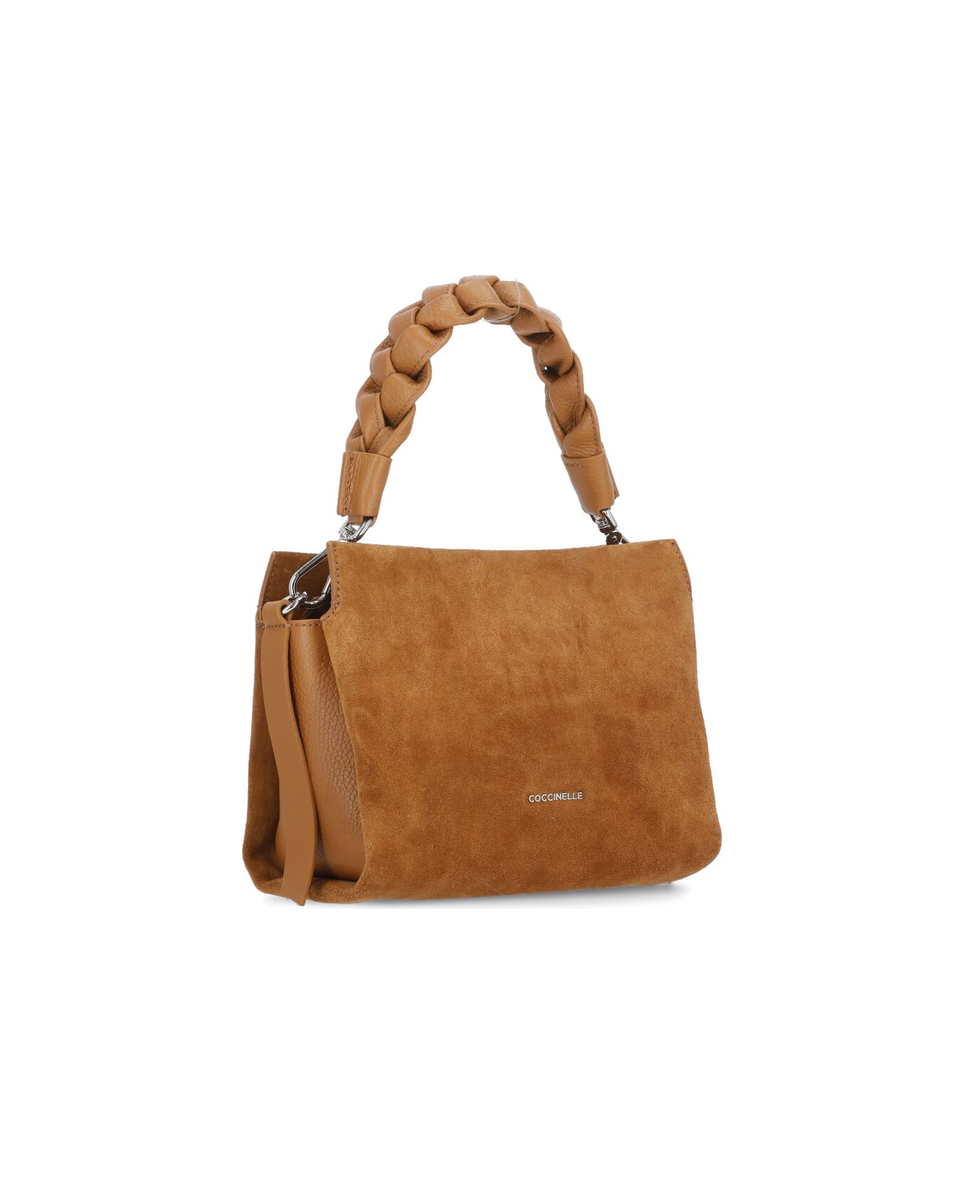 Coccinelle Boheme Suede Shoulder Bag - Brown