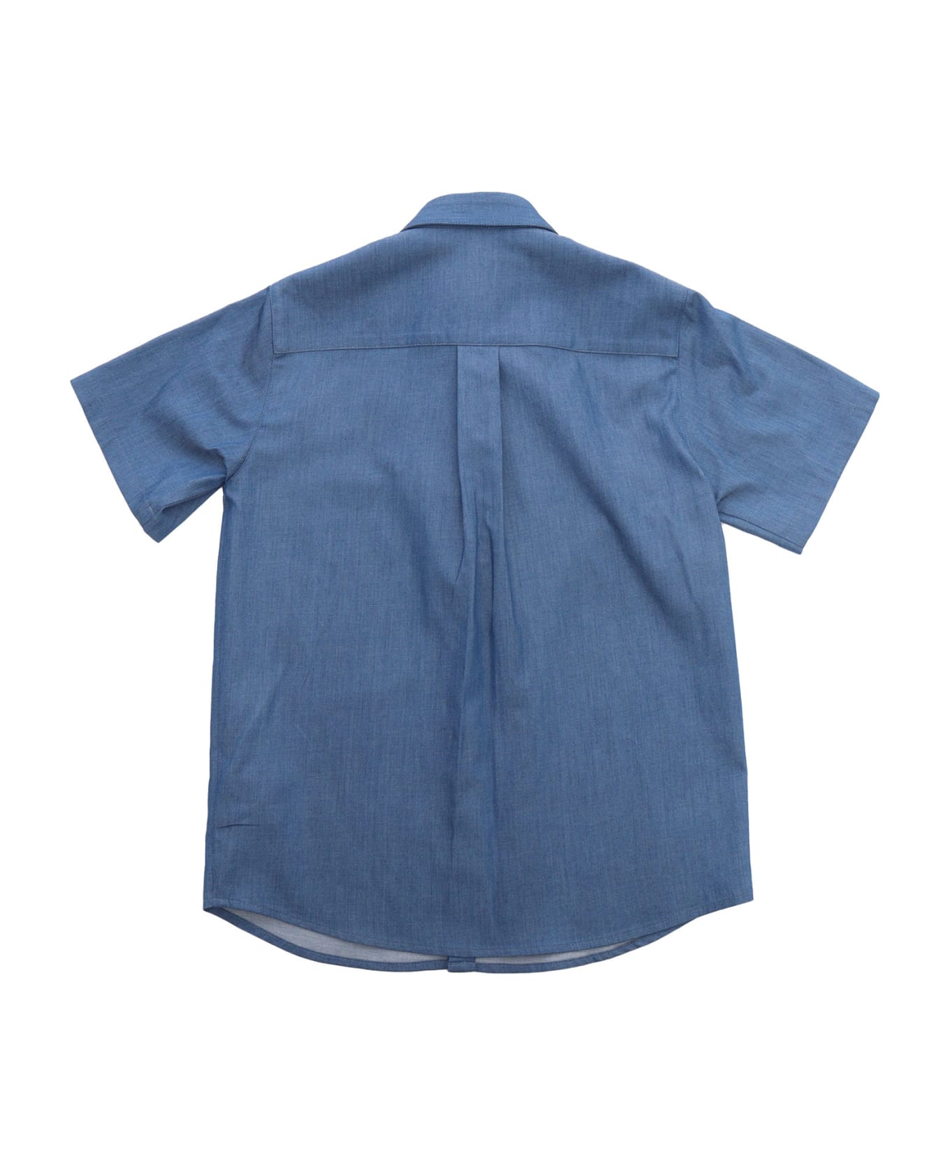 Versace Blue Shirt With Medusa - BLUE シャツ