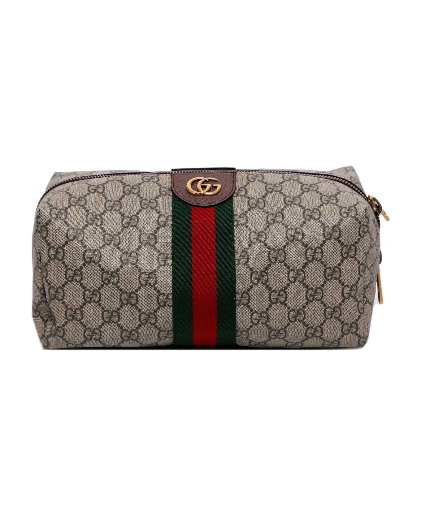 Gucci L Toyl.c. M Ophidia Gg Sup So. - Beige トラベルバッグ