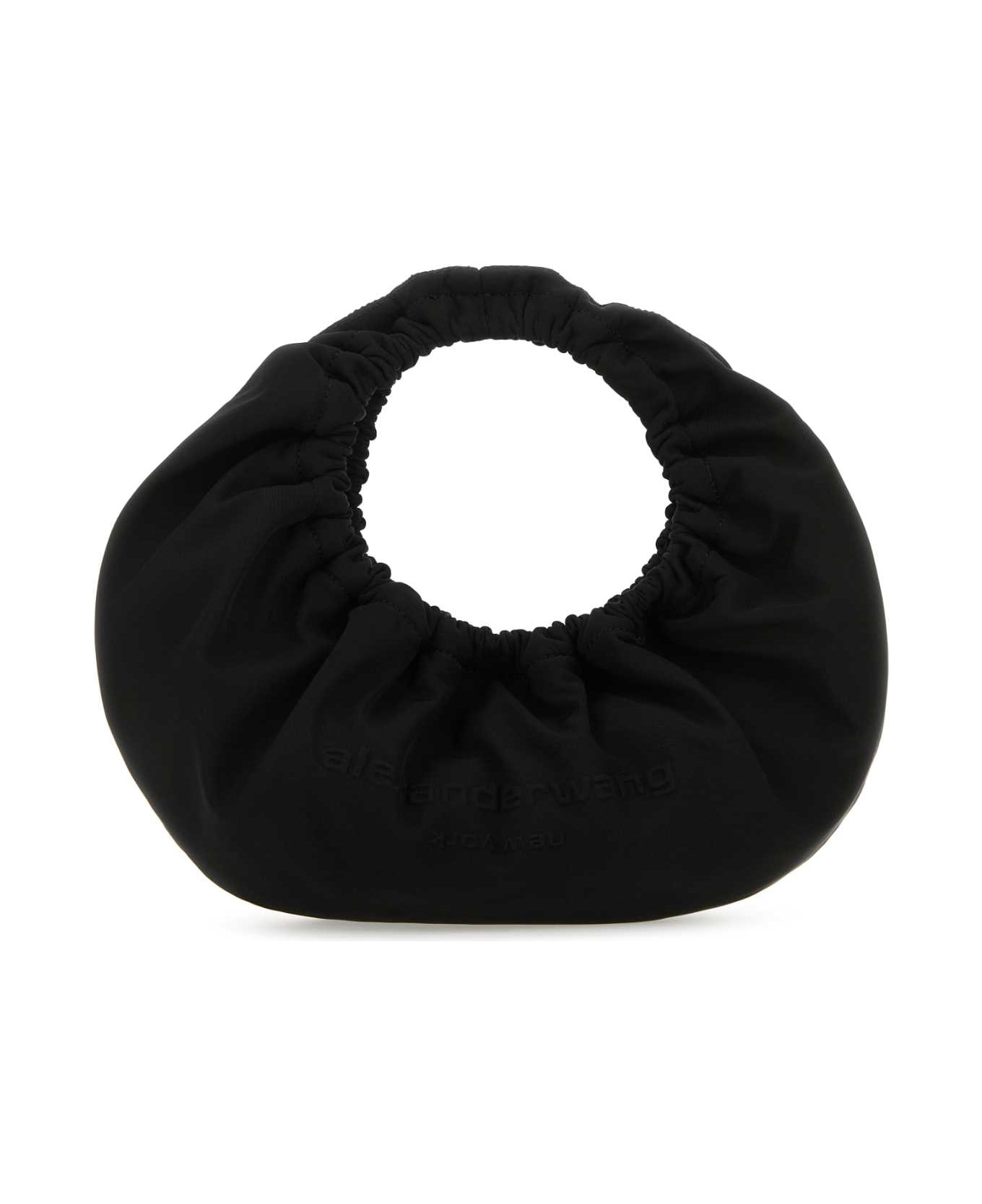 Alexander Wang Black Fabric Crescent Small Handbag - Black