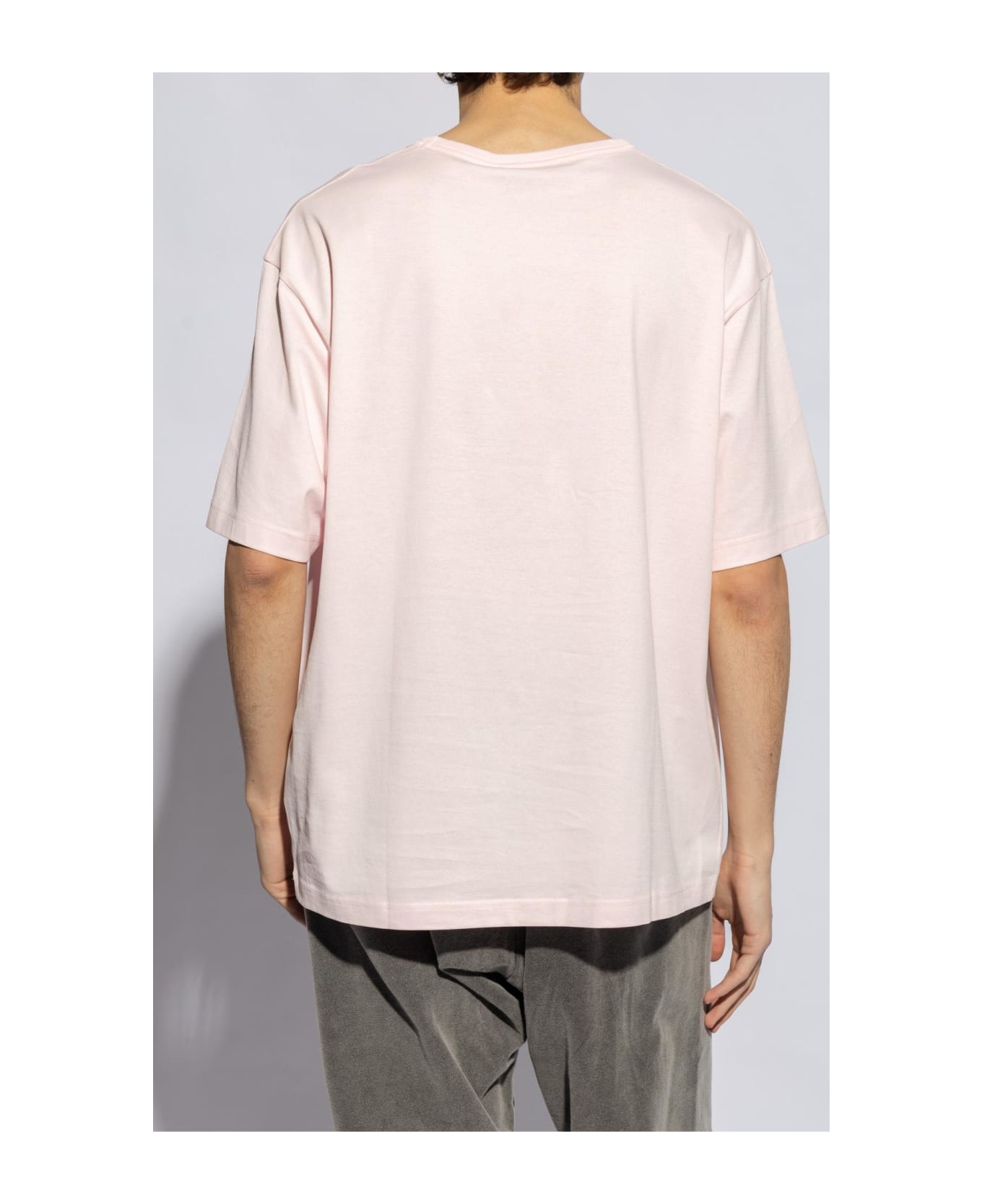 Acne Studios Patched T-shirt - Light Pink