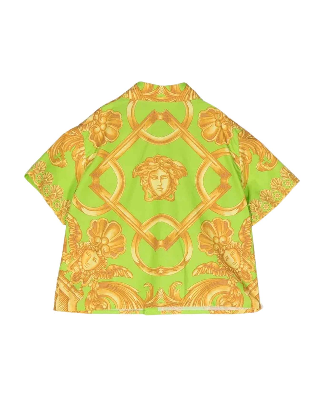 Versace Lime Shirt Baby Unisex Kids - lime/oro