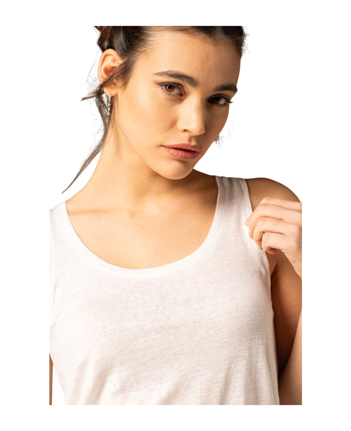 Majestic Filatures Debardeur - Blanc