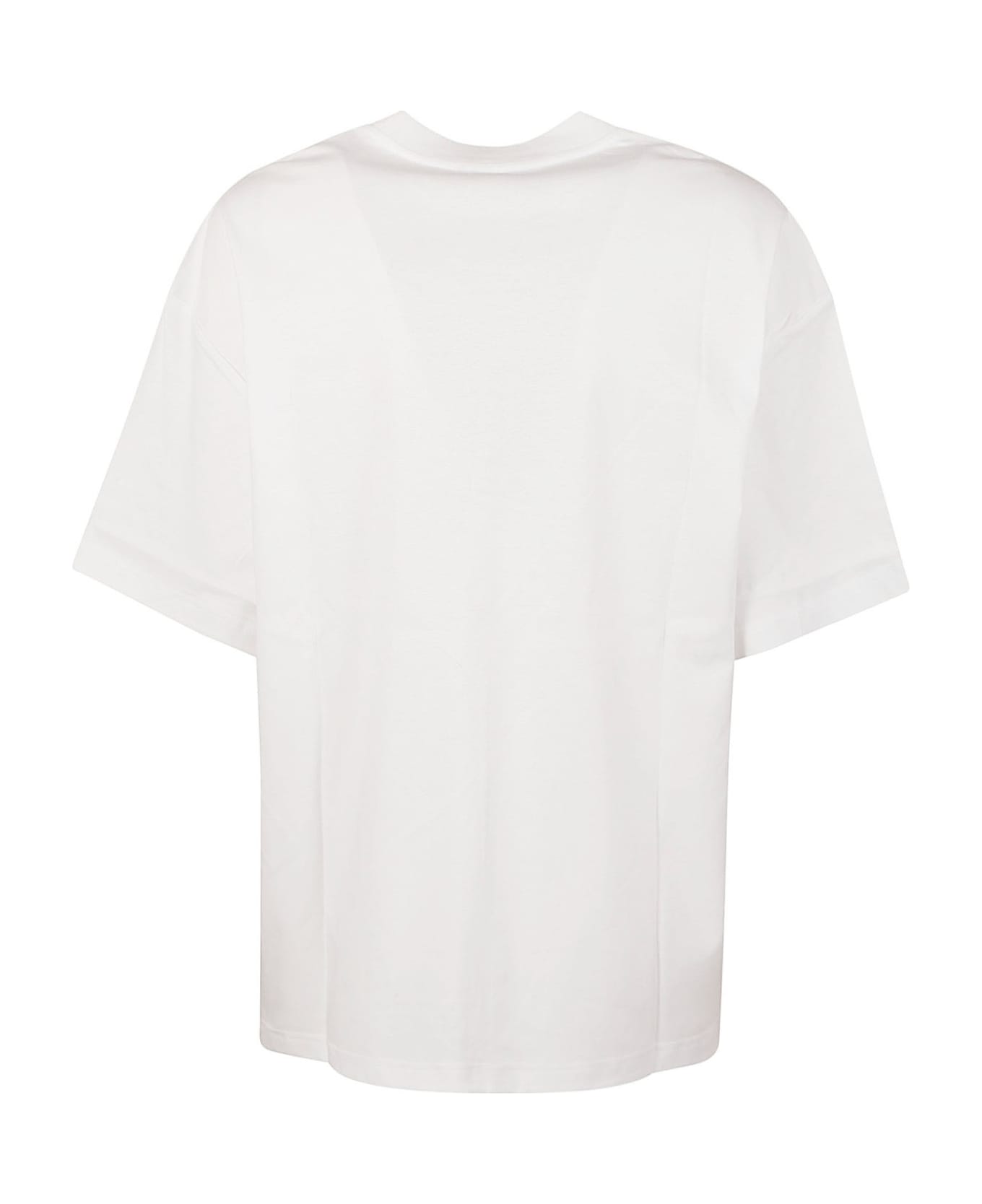 Lanvin Logo Chest T-shirt - Optic White