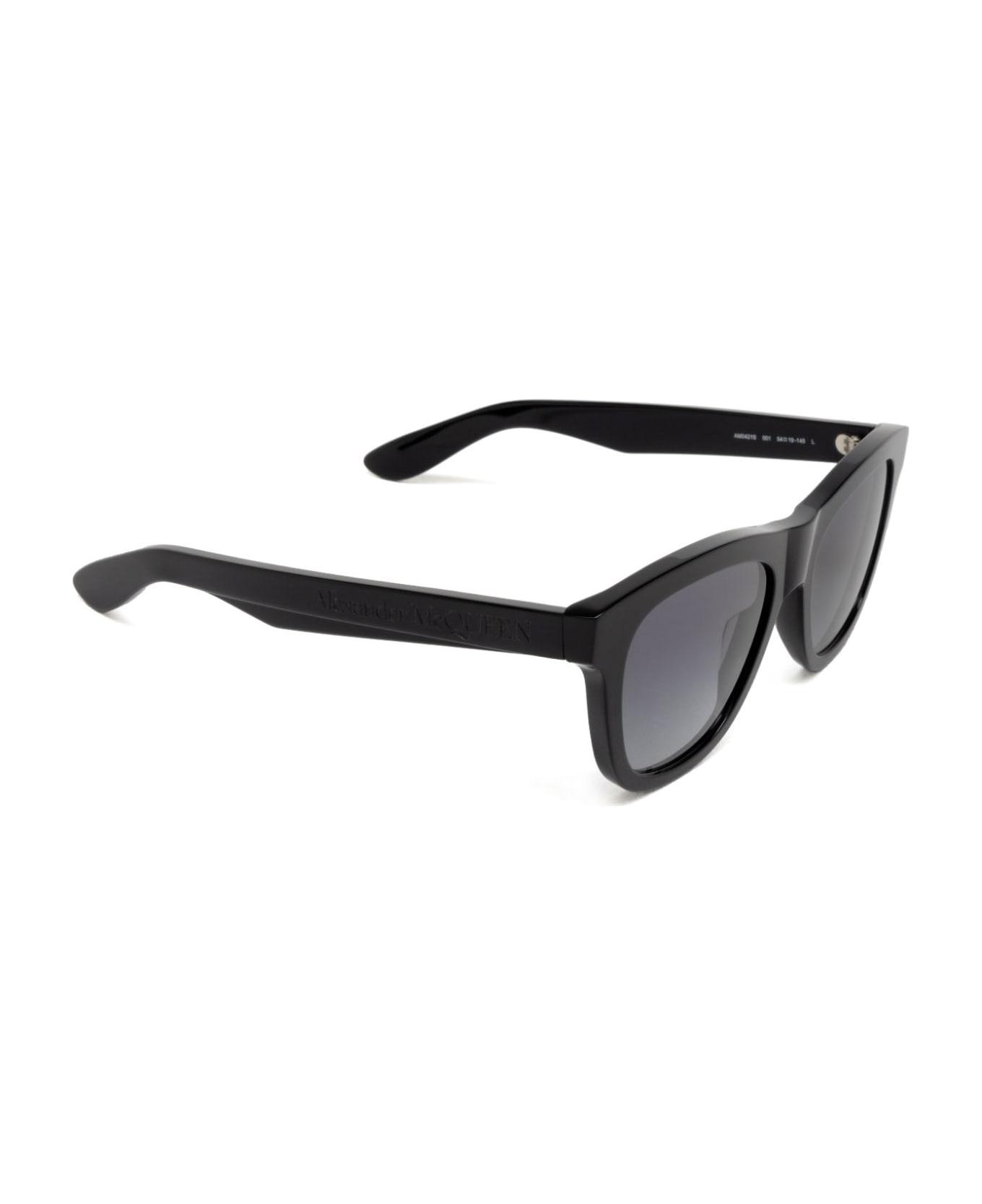 Alexander McQueen Eyewear Am0421s Black Sunglasses - Black