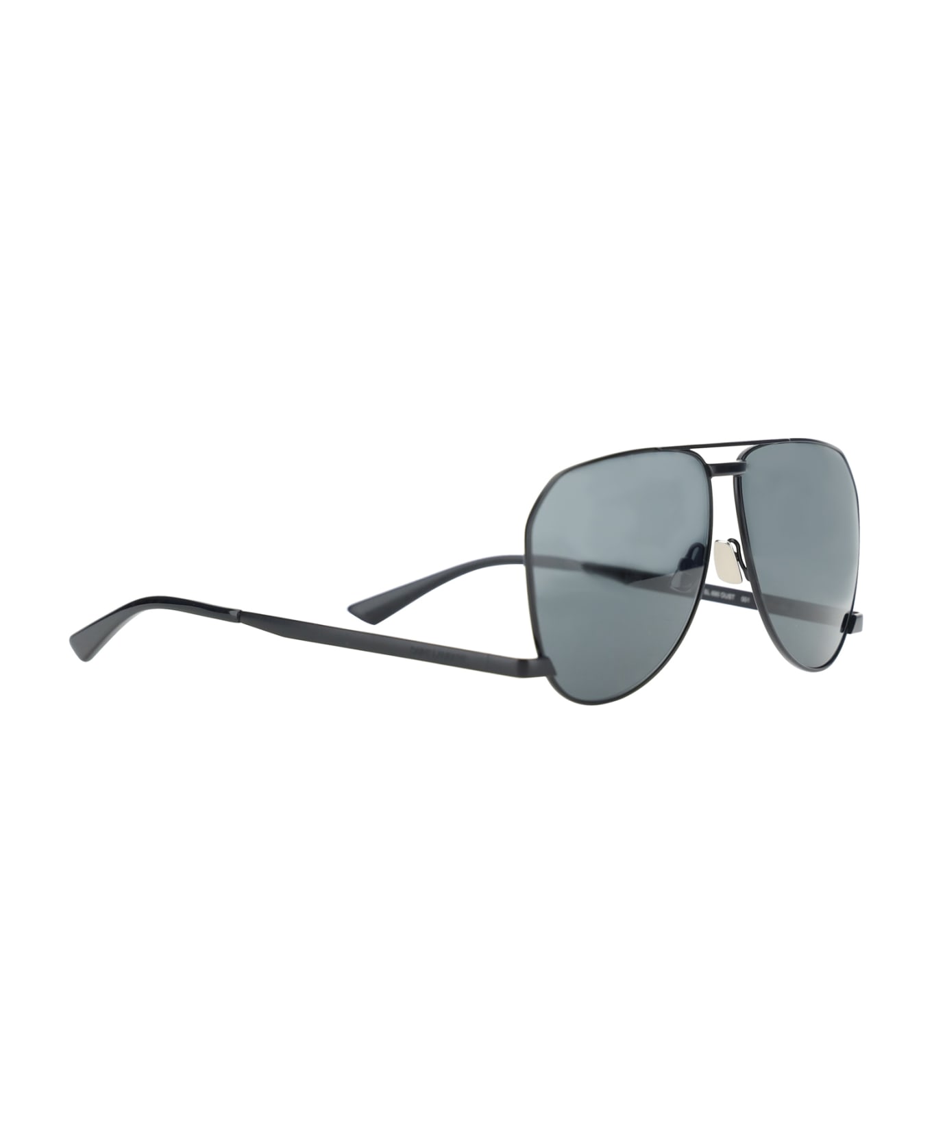 Saint Laurent Ysl Sl 690 Sng Metal Sunglasses - Black Black Black