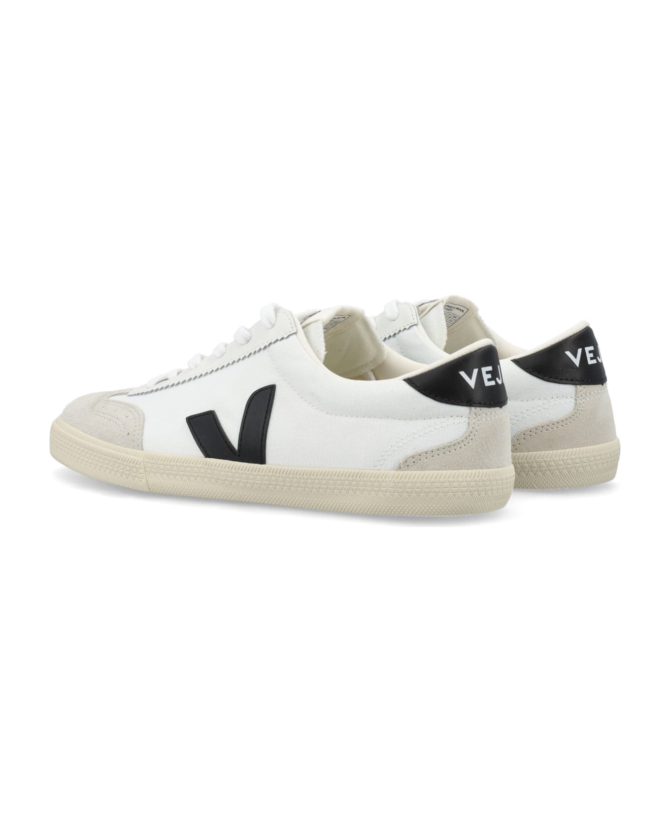 Veja Volley Sneakers - WHITE BLACK