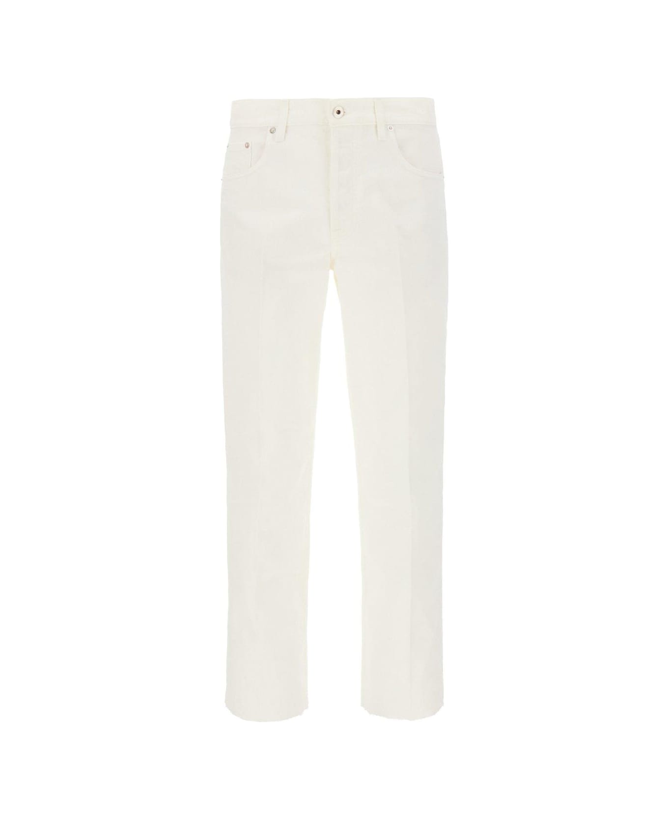 Lanvin Mid-rise Straight Leg Jeans - Optic White