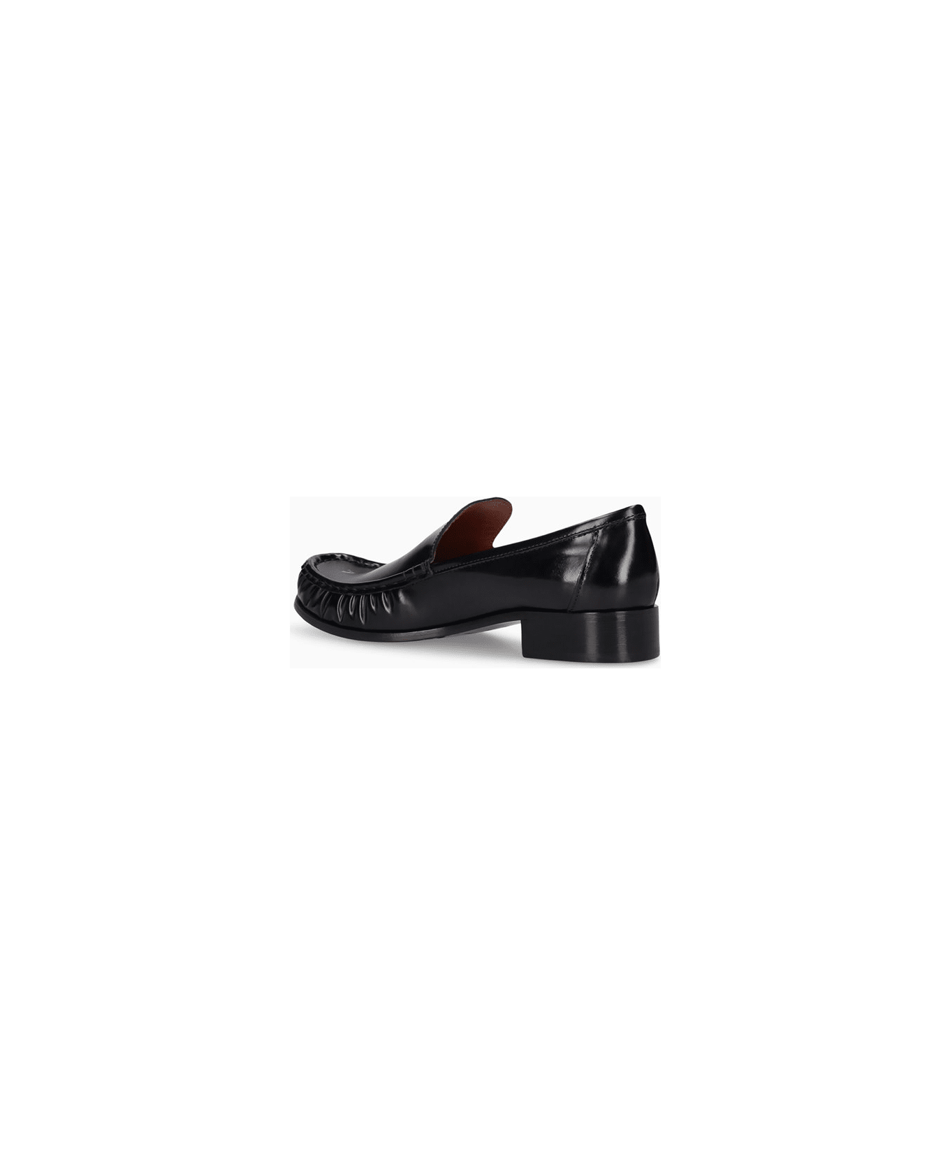 Acne Studios Leather Loafers - Black