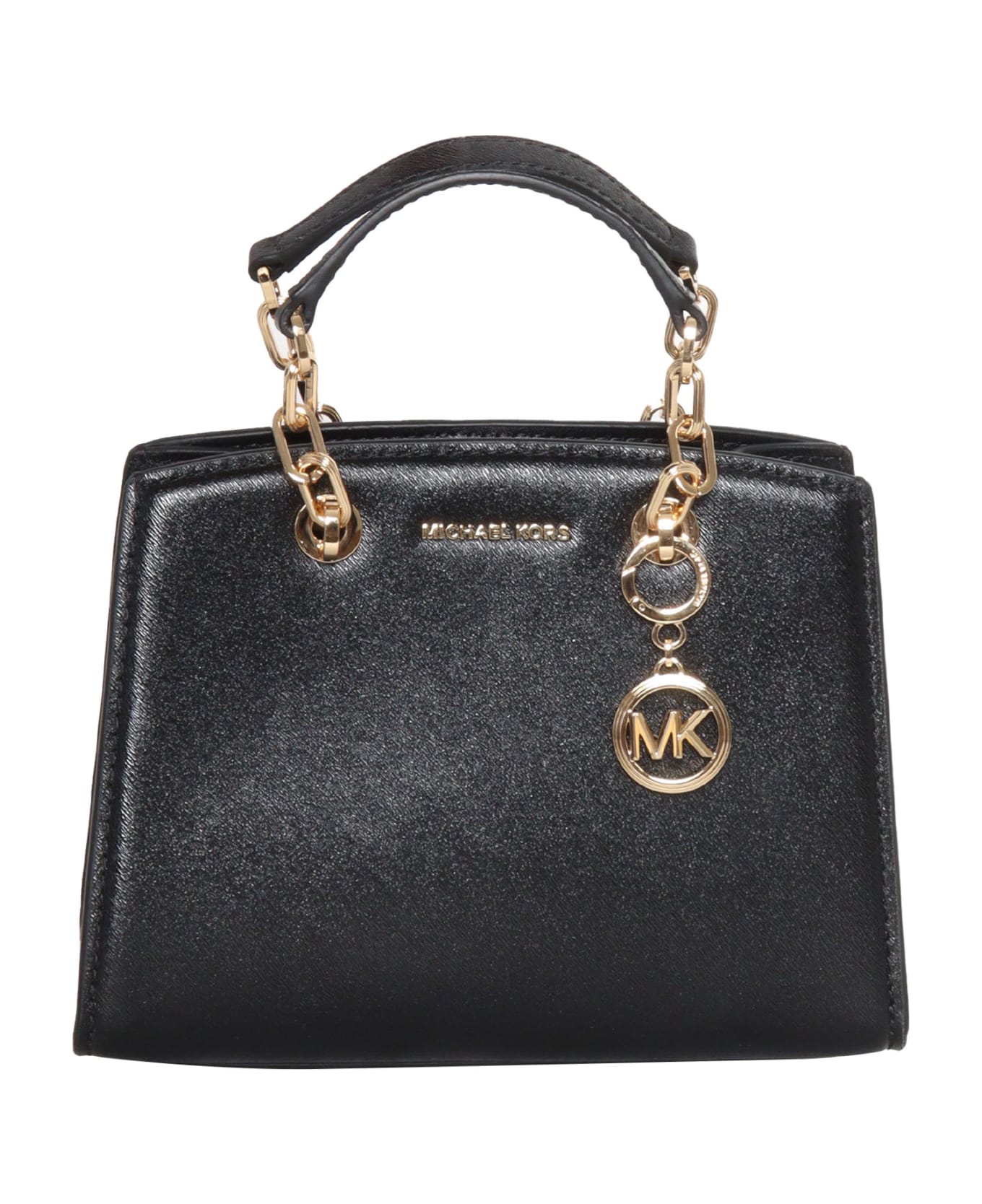 Michael Kors Black Xbody Leather Handbag - BLACK トートバッグ