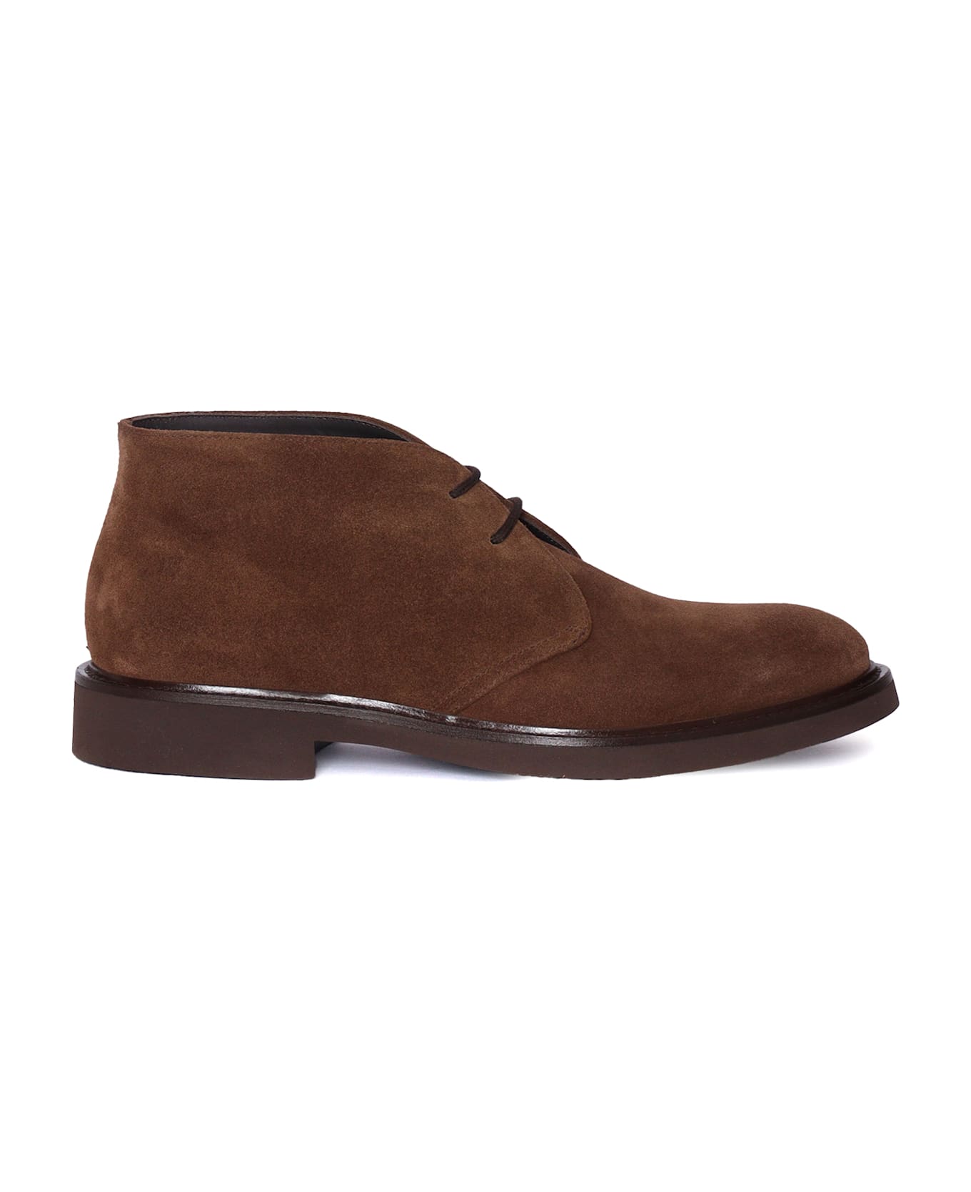 Doucal's Chukka Desert Boots - BROWN