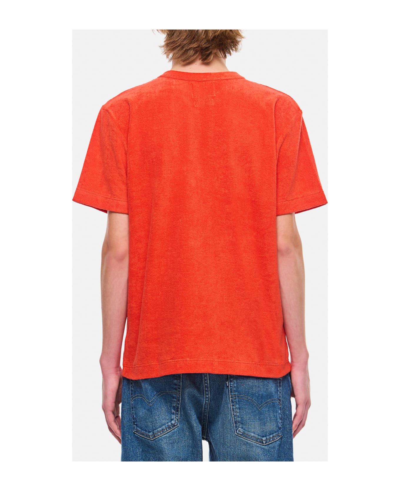 Howlin Shortsleeve Terry T-shirt - Red シャツ