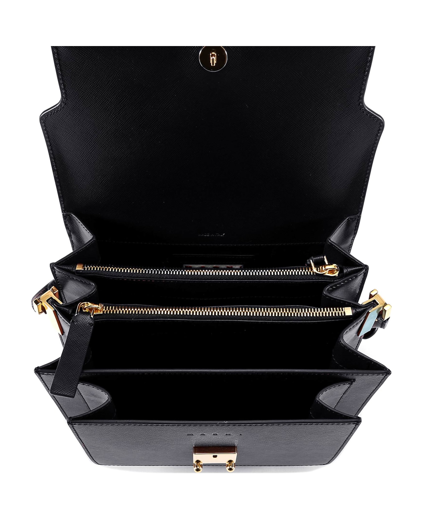 Marni Trunk Bag Shoulder Bag - Black
